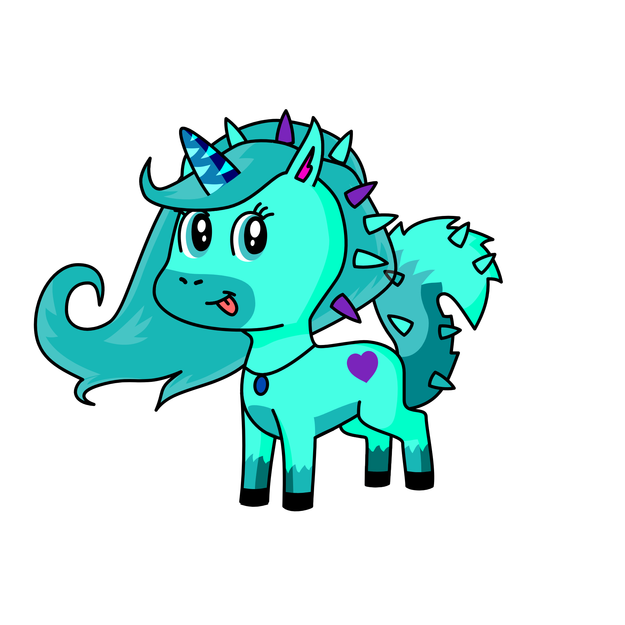 ice, the unicorn