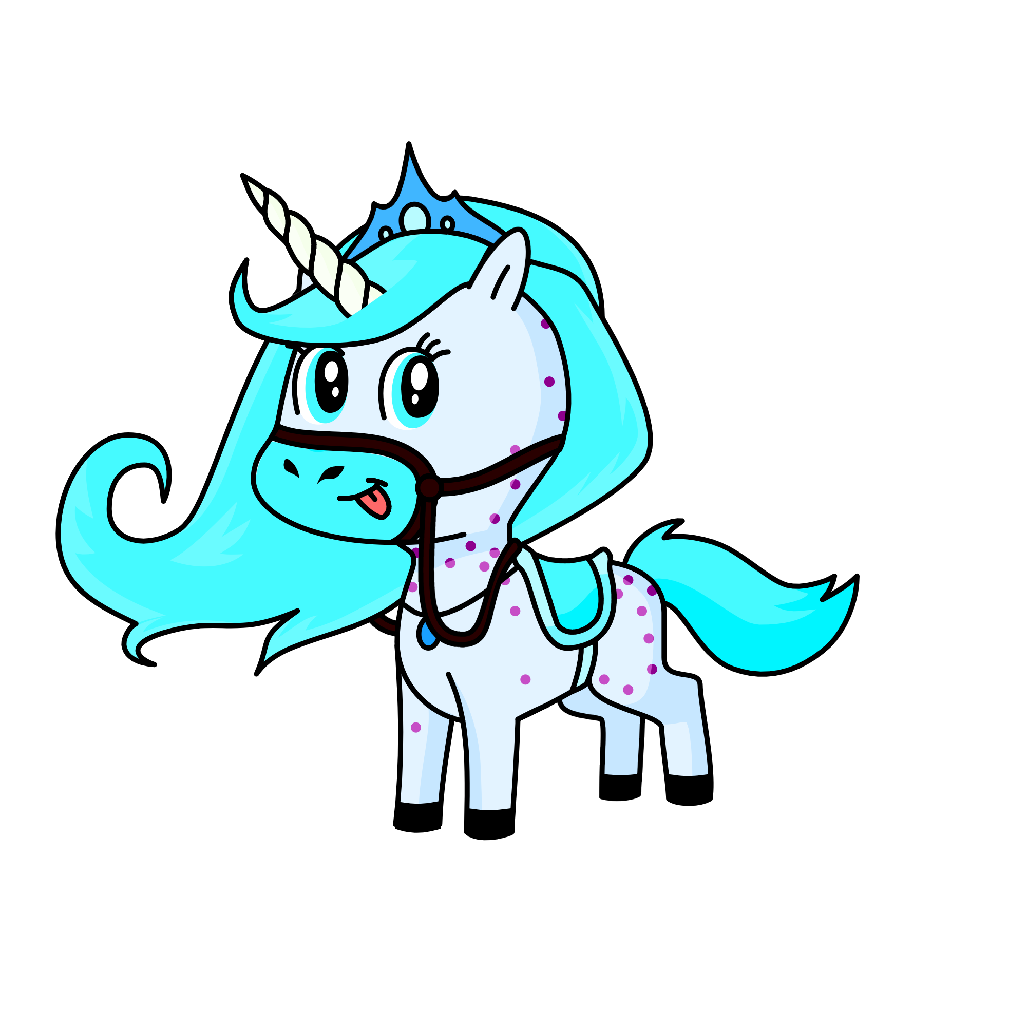 Icey, the unicorn