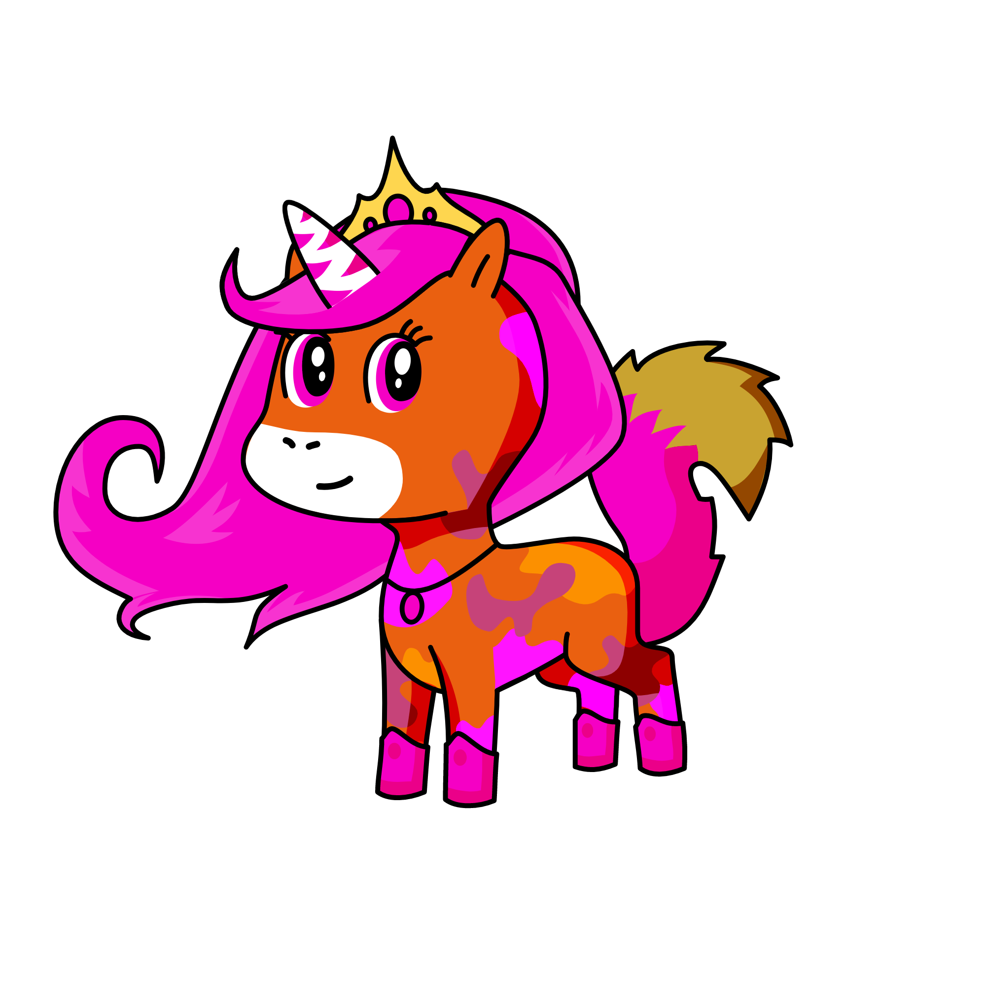 quween unicoria, the unicorn