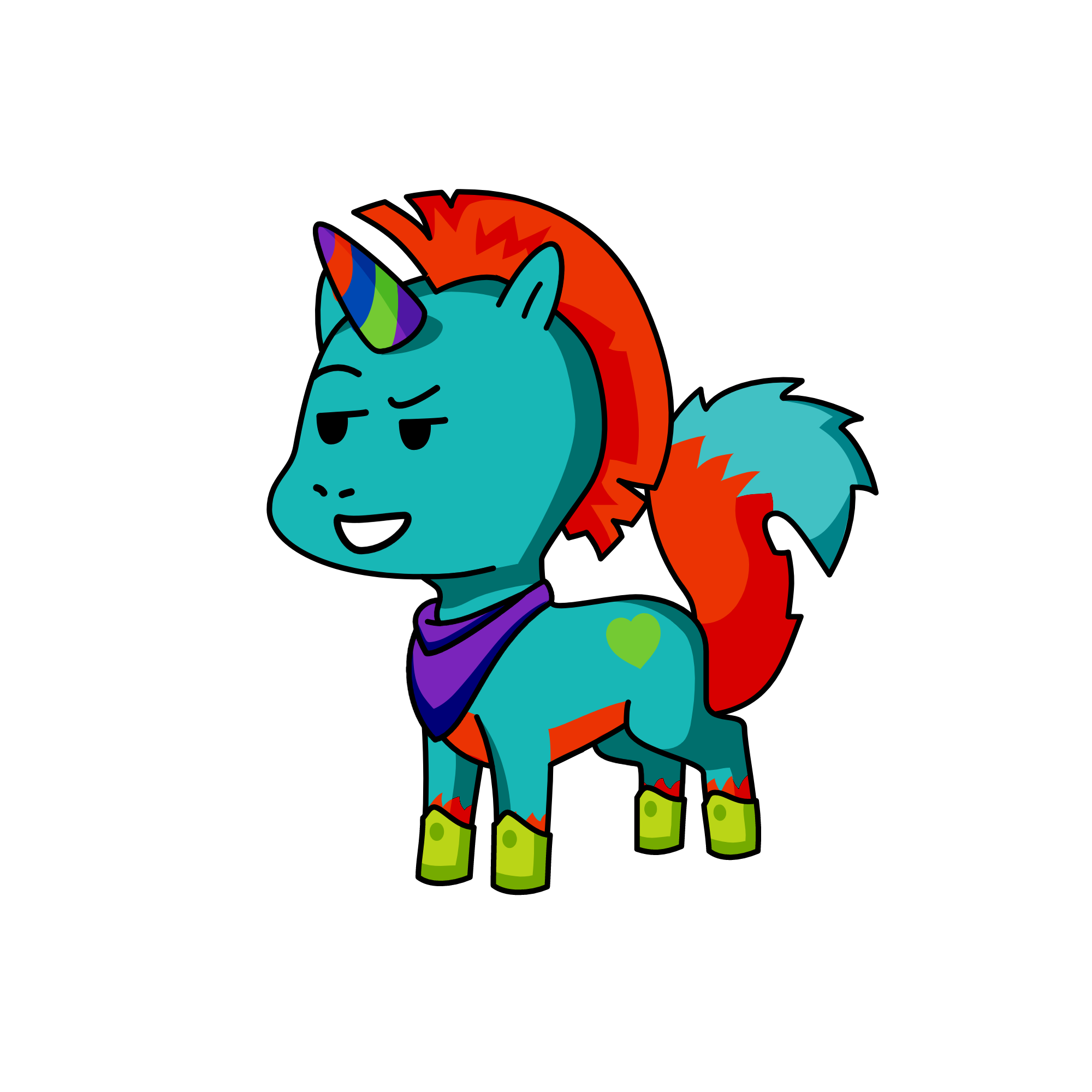 dum, the unicorn