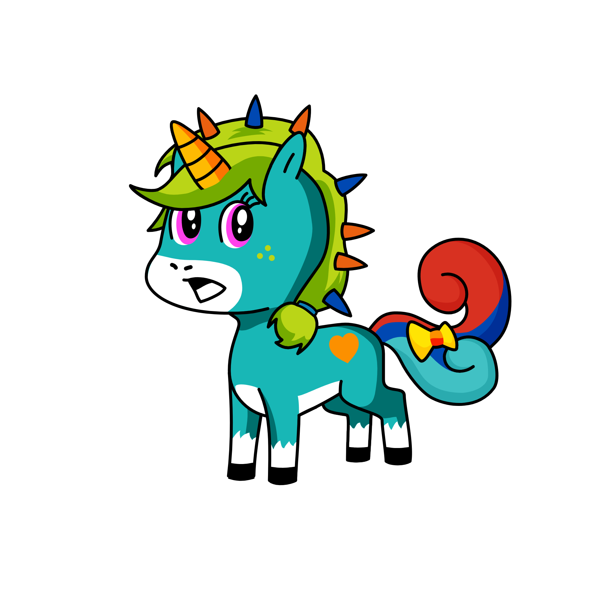 poop, the unicorn