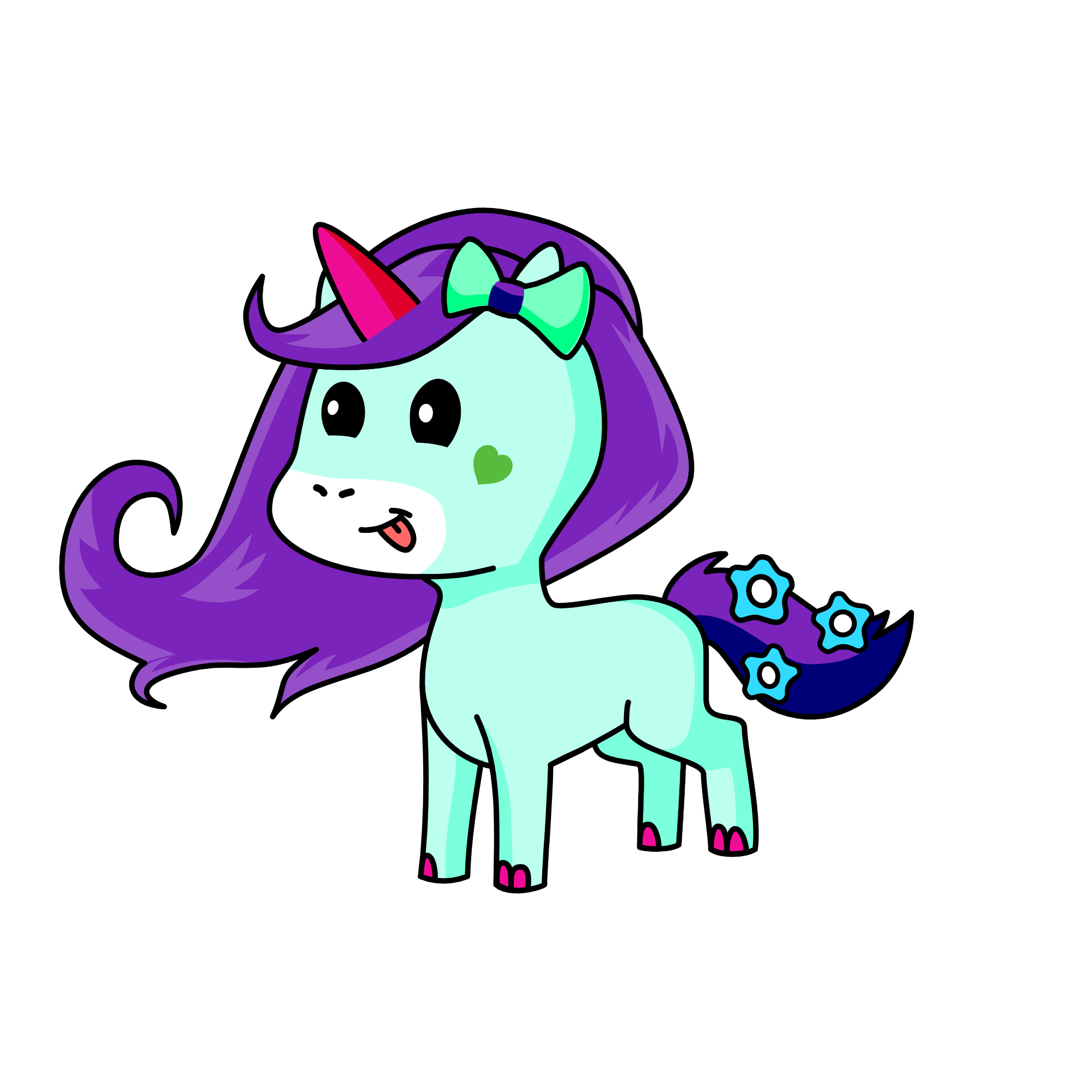 Grace, the unicorn
