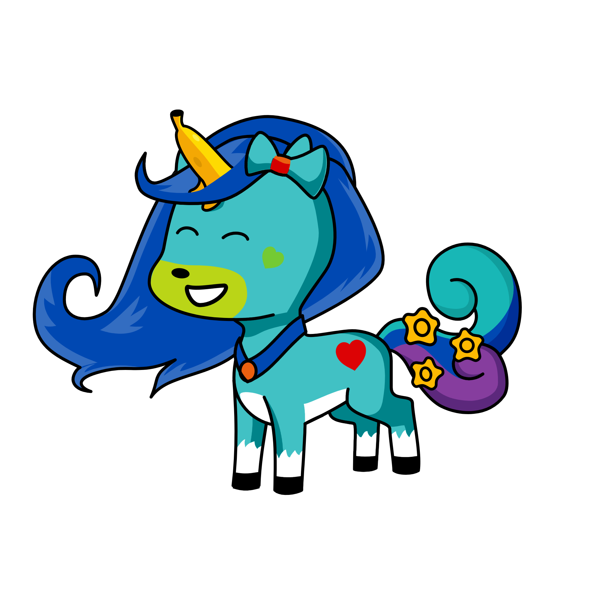 Rock, the unicorn