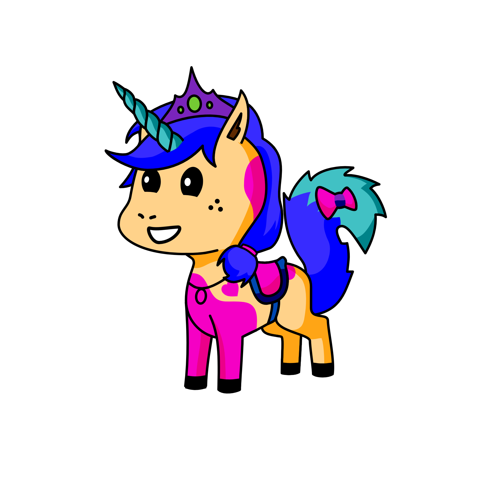 Chrissa Painty, the unicorn