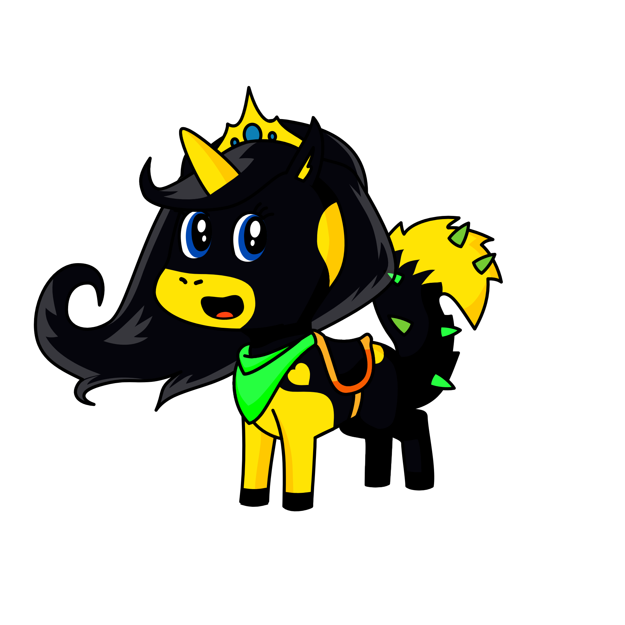 Princess Midnight, the unicorn