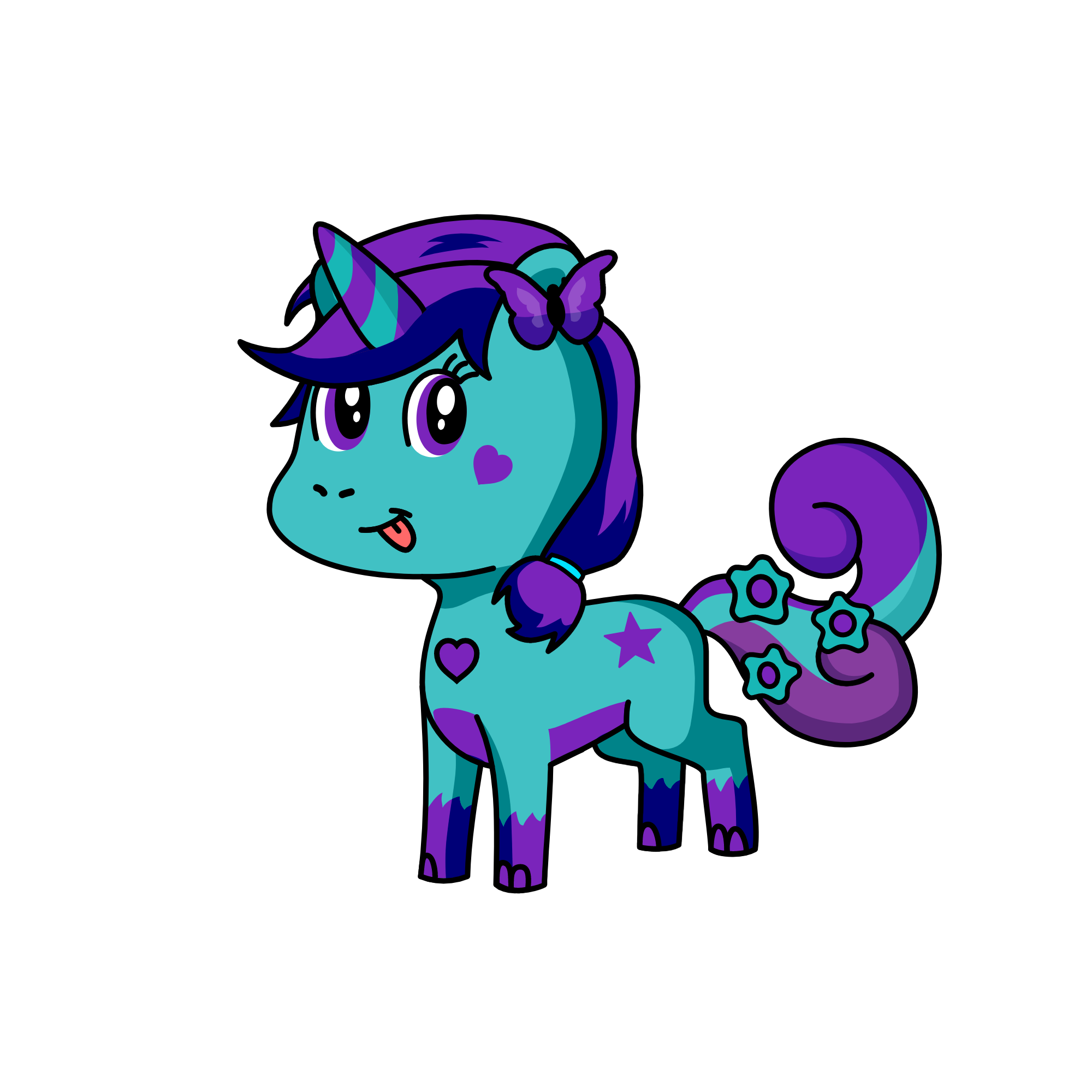 Opal, the unicorn
