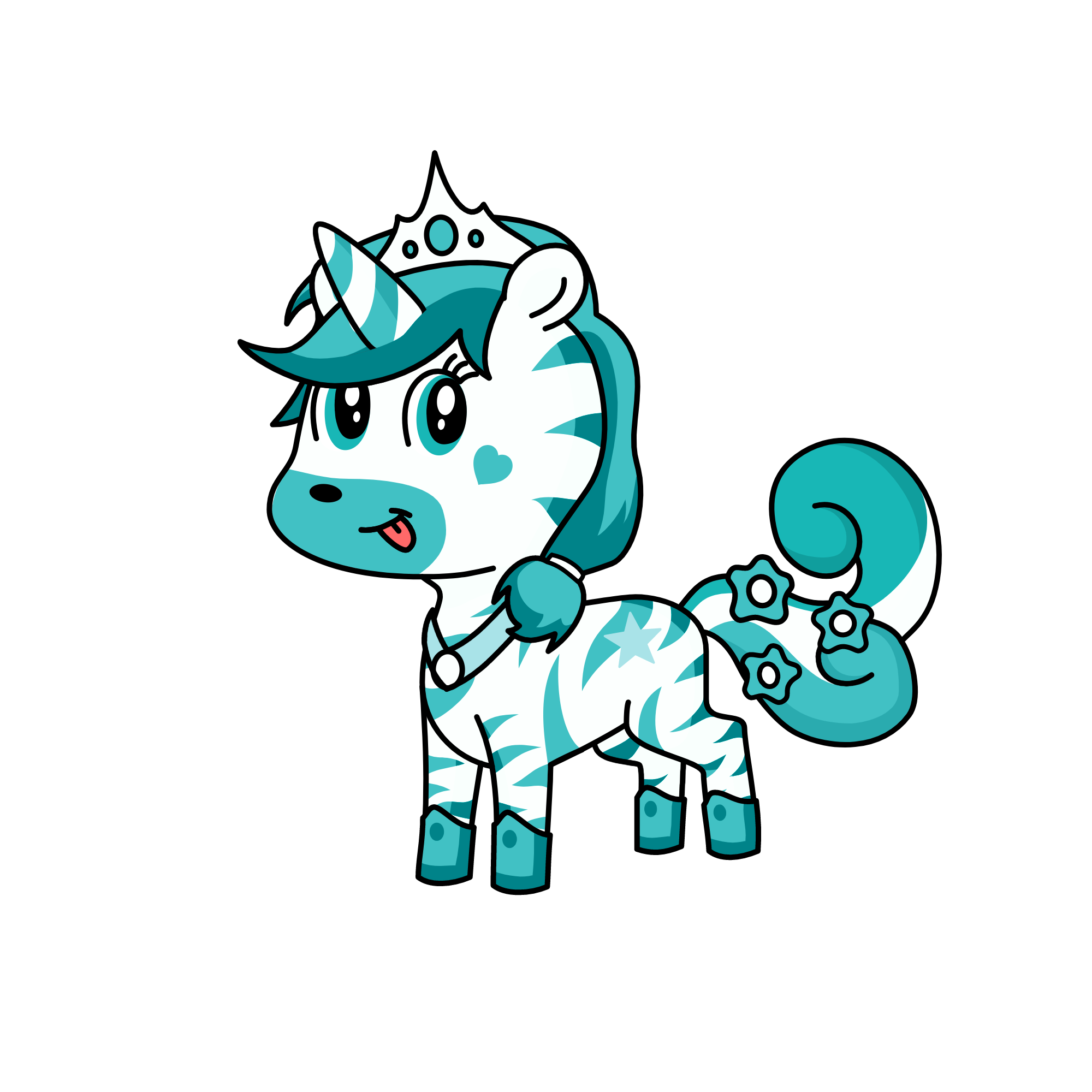SnowFlake, the unicorn