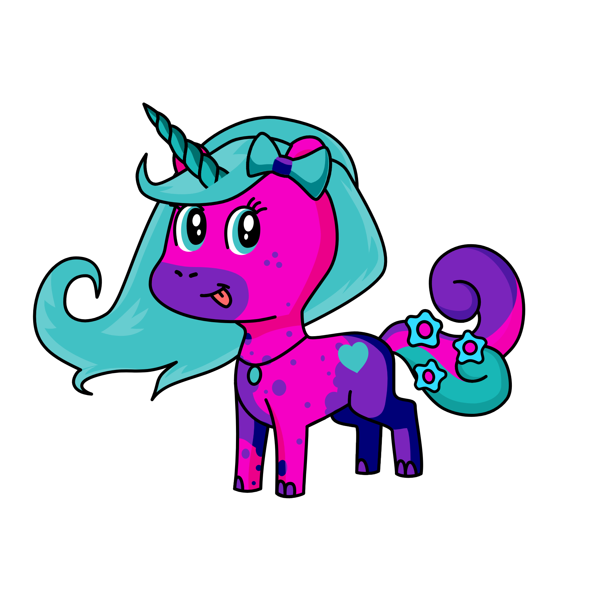 Sparkle, the unicorn