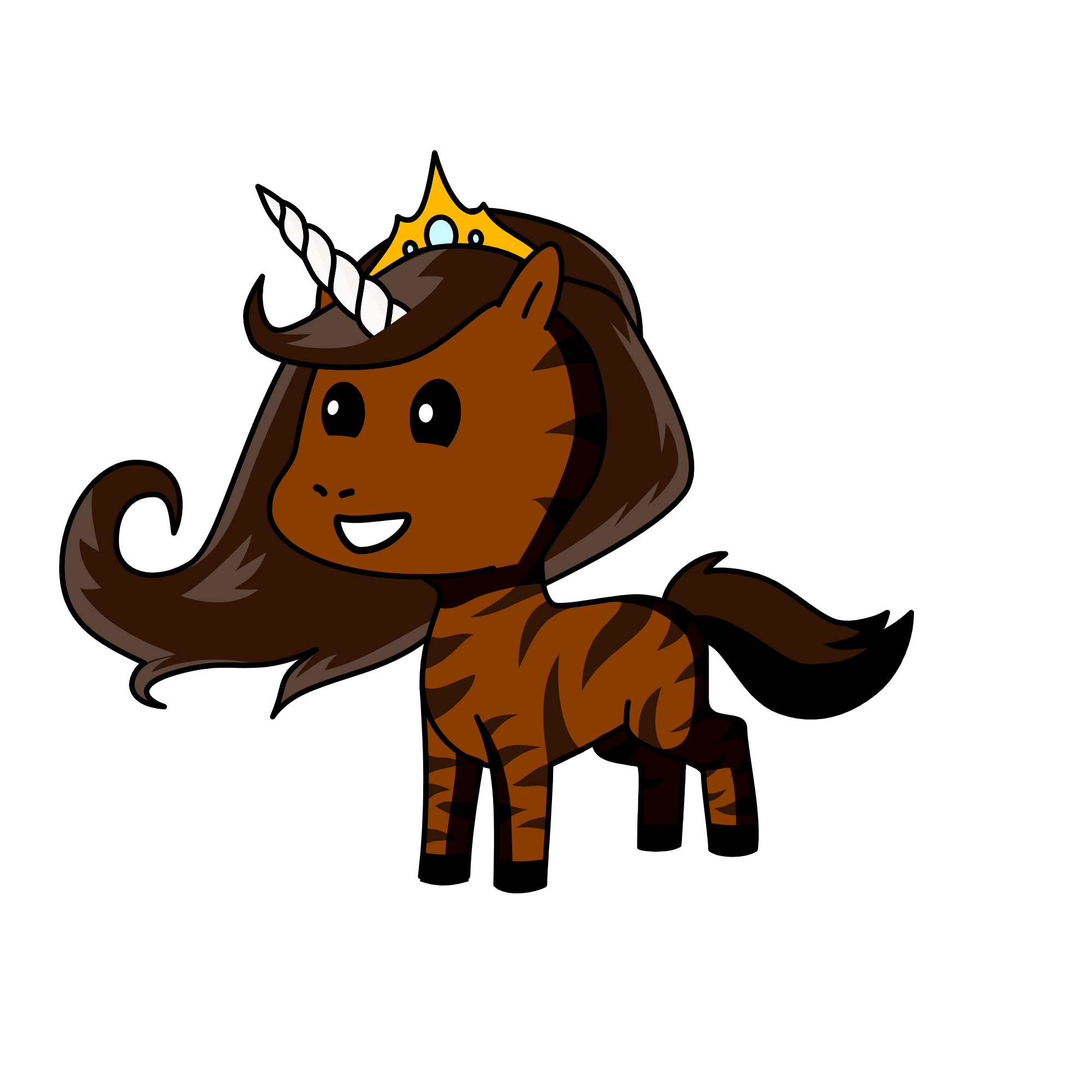 PRINCESS COCO, the unicorn