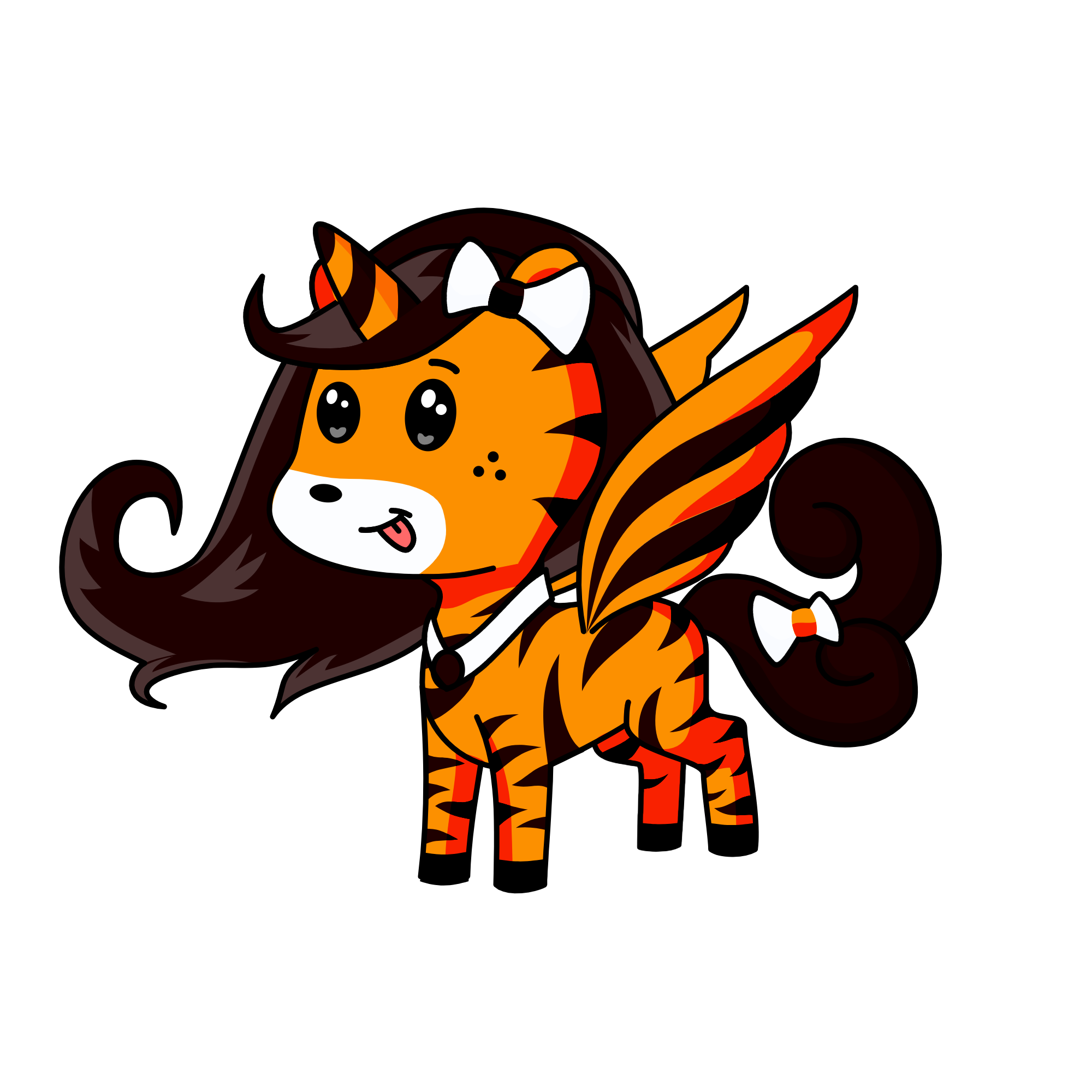 Tigercorn, the unicorn