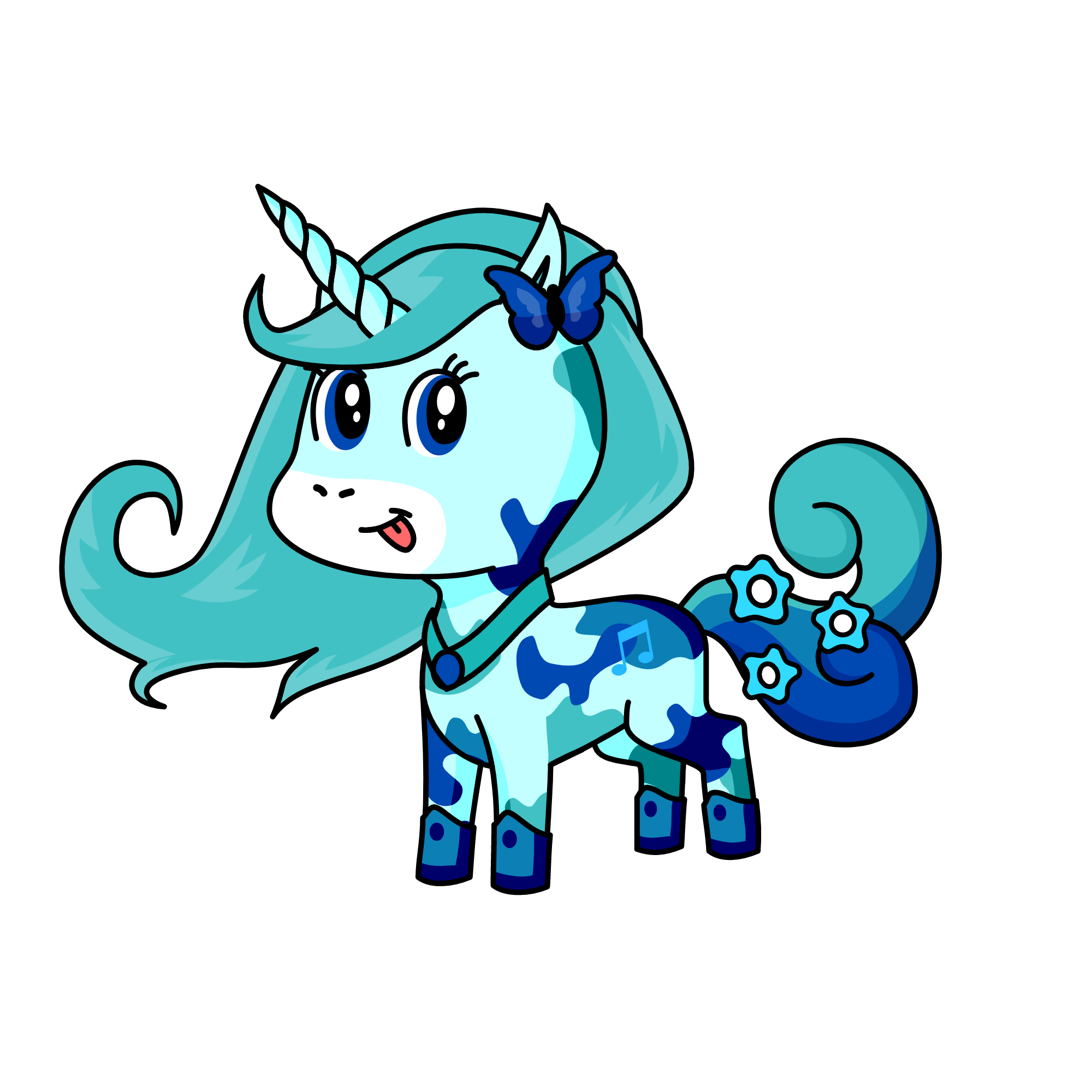 Audrey Davis, the unicorn
