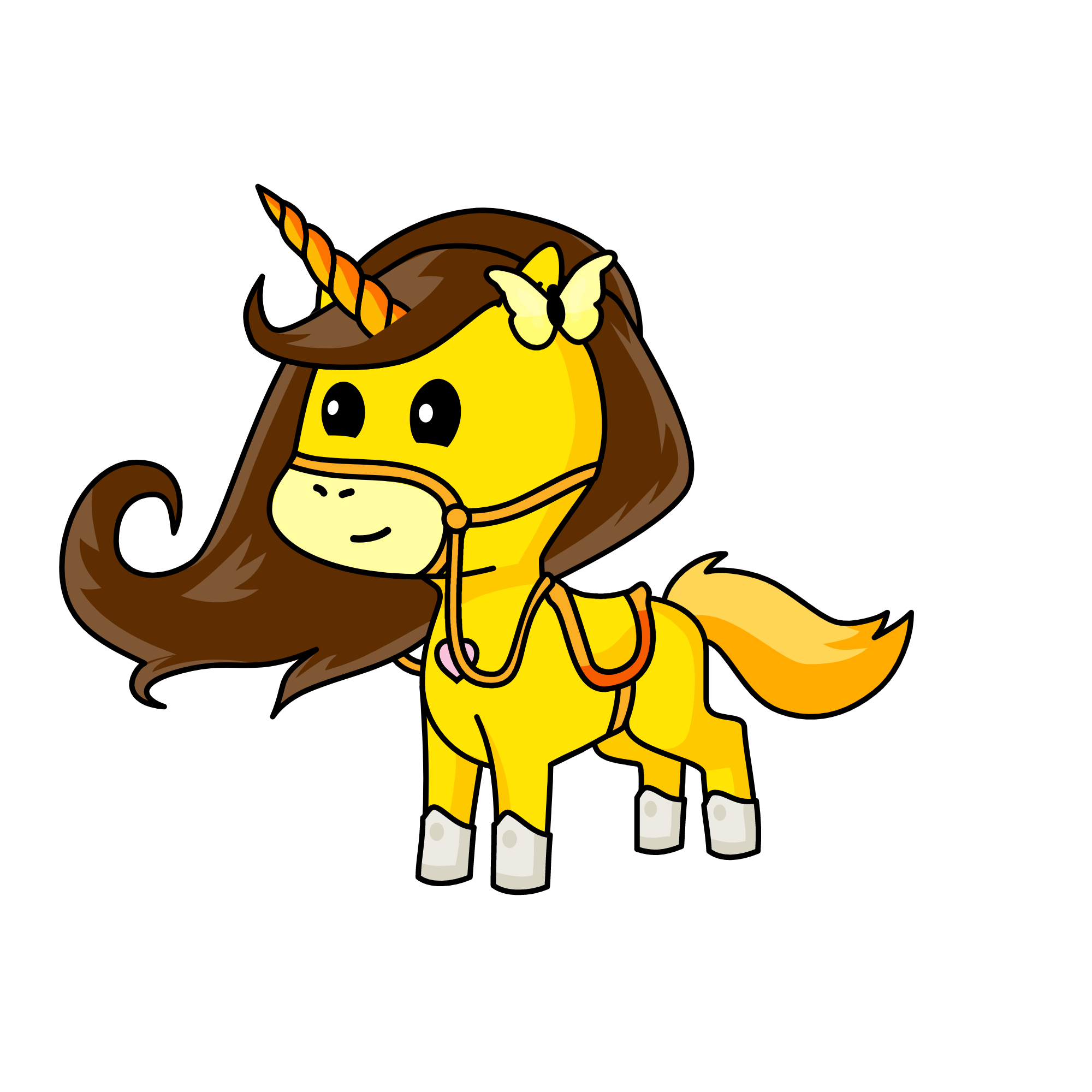 Sun, the unicorn