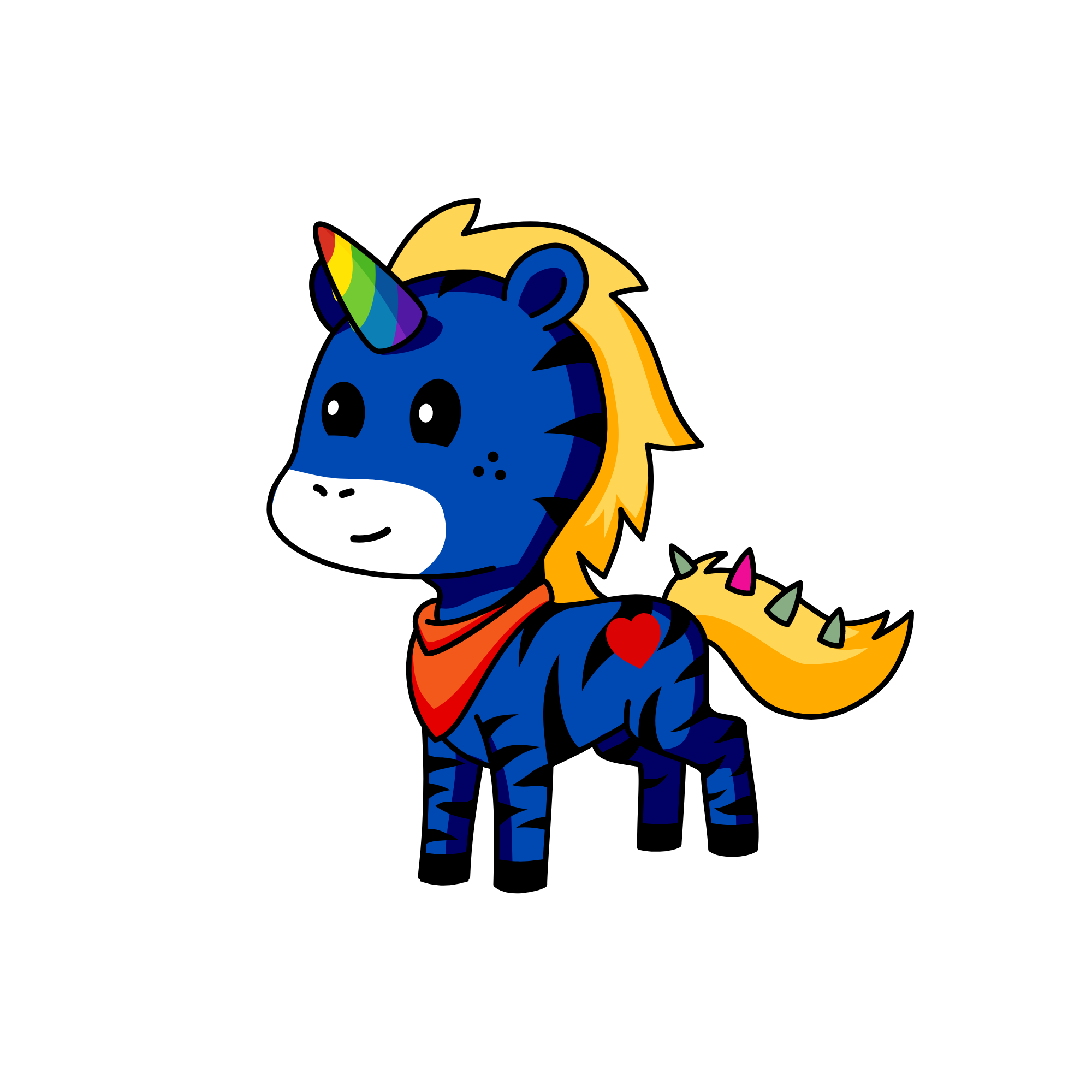 pet, the unicorn