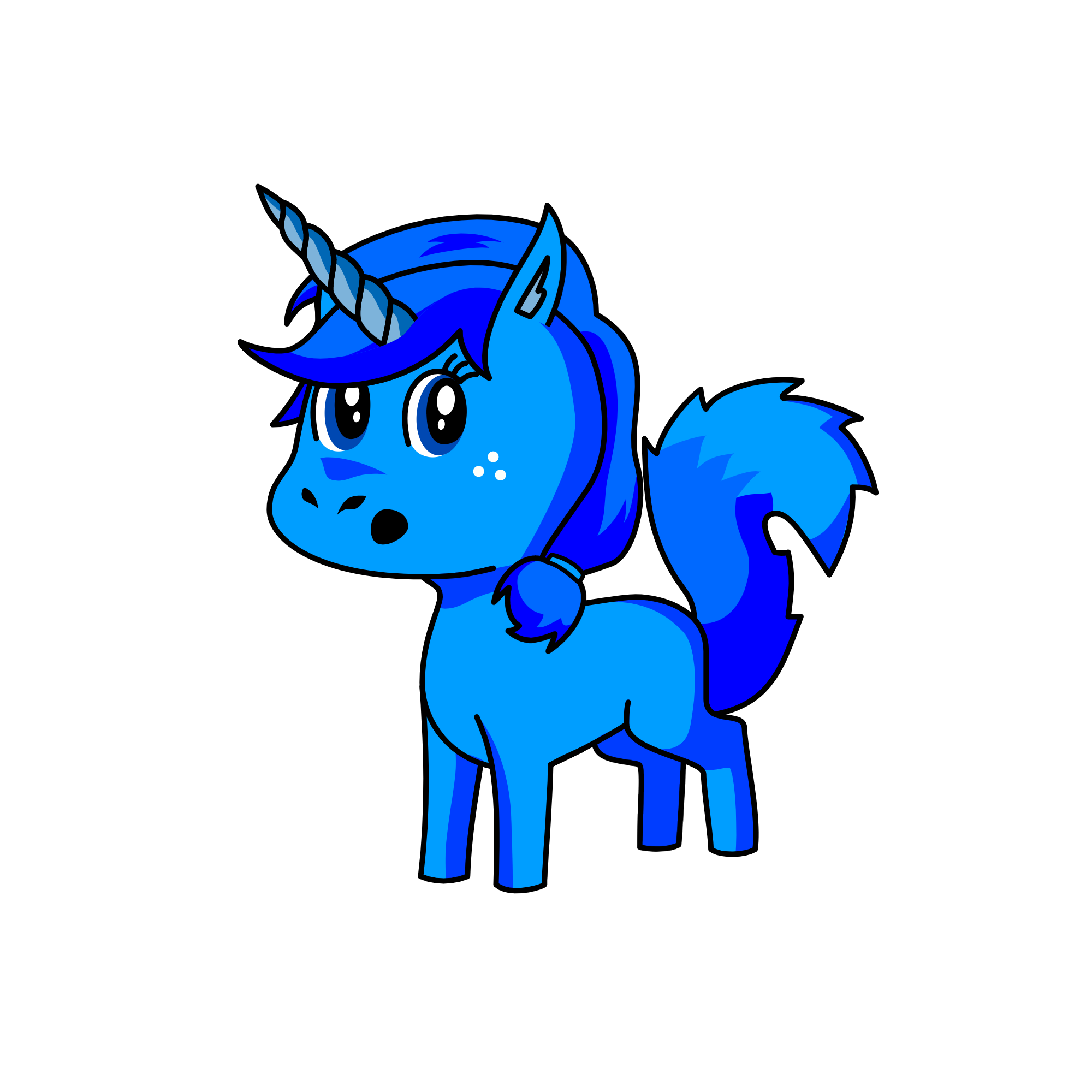blue(role imposta), the unicorn