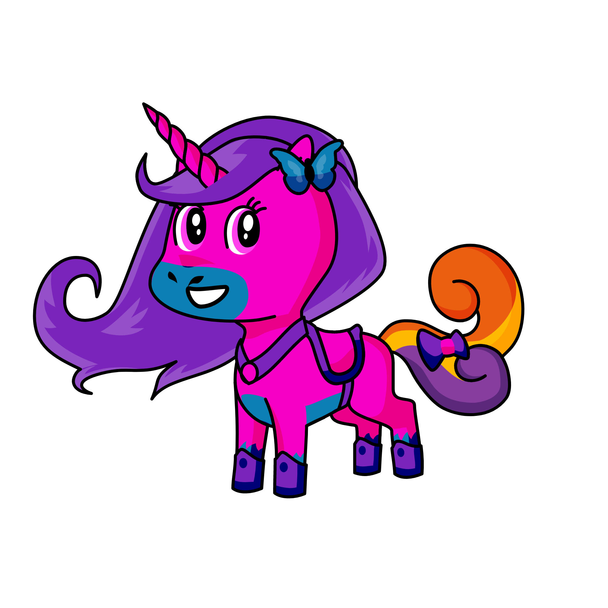 Jade, the unicorn
