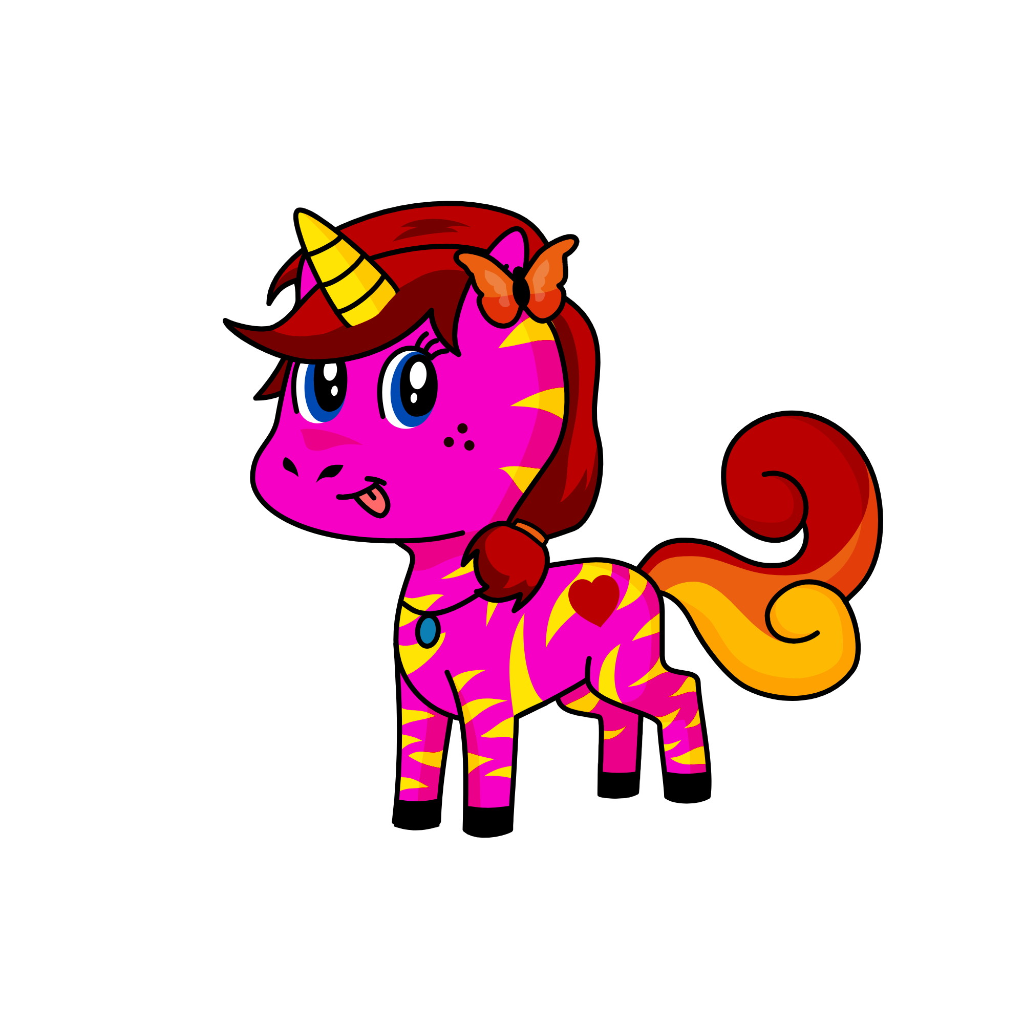 sunny, the unicorn