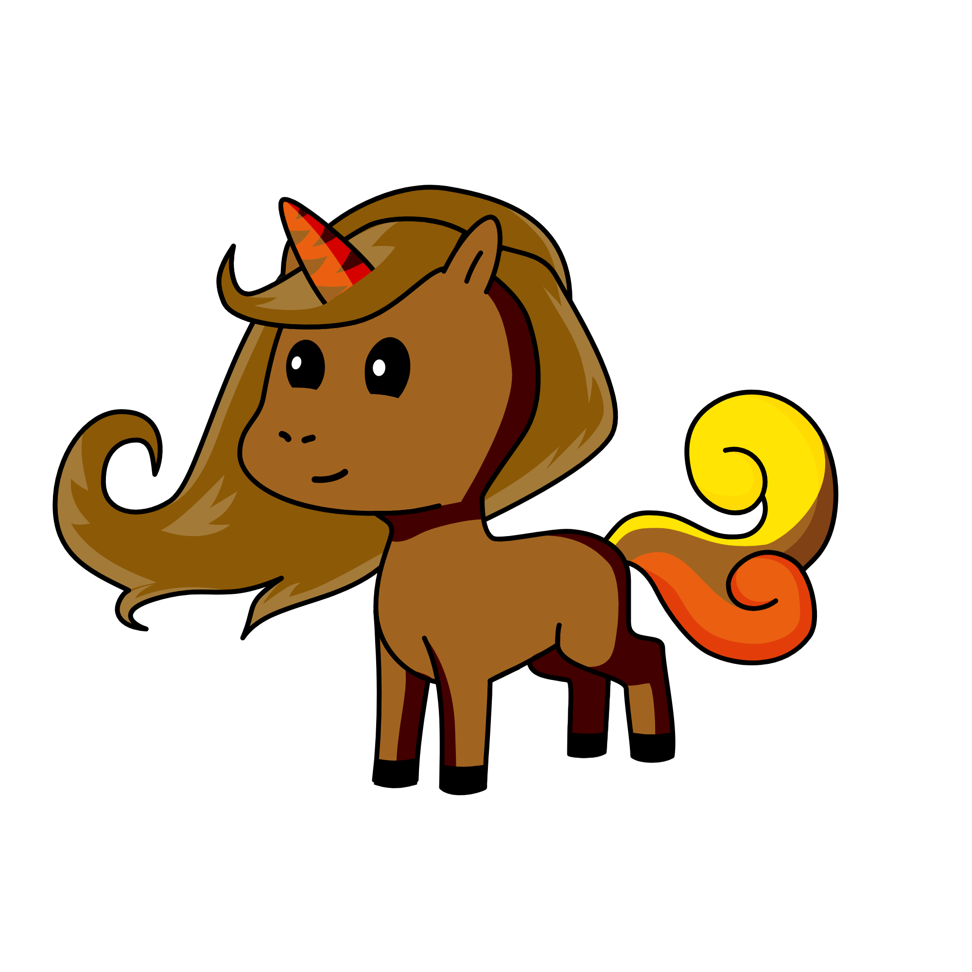 poop, the unicorn