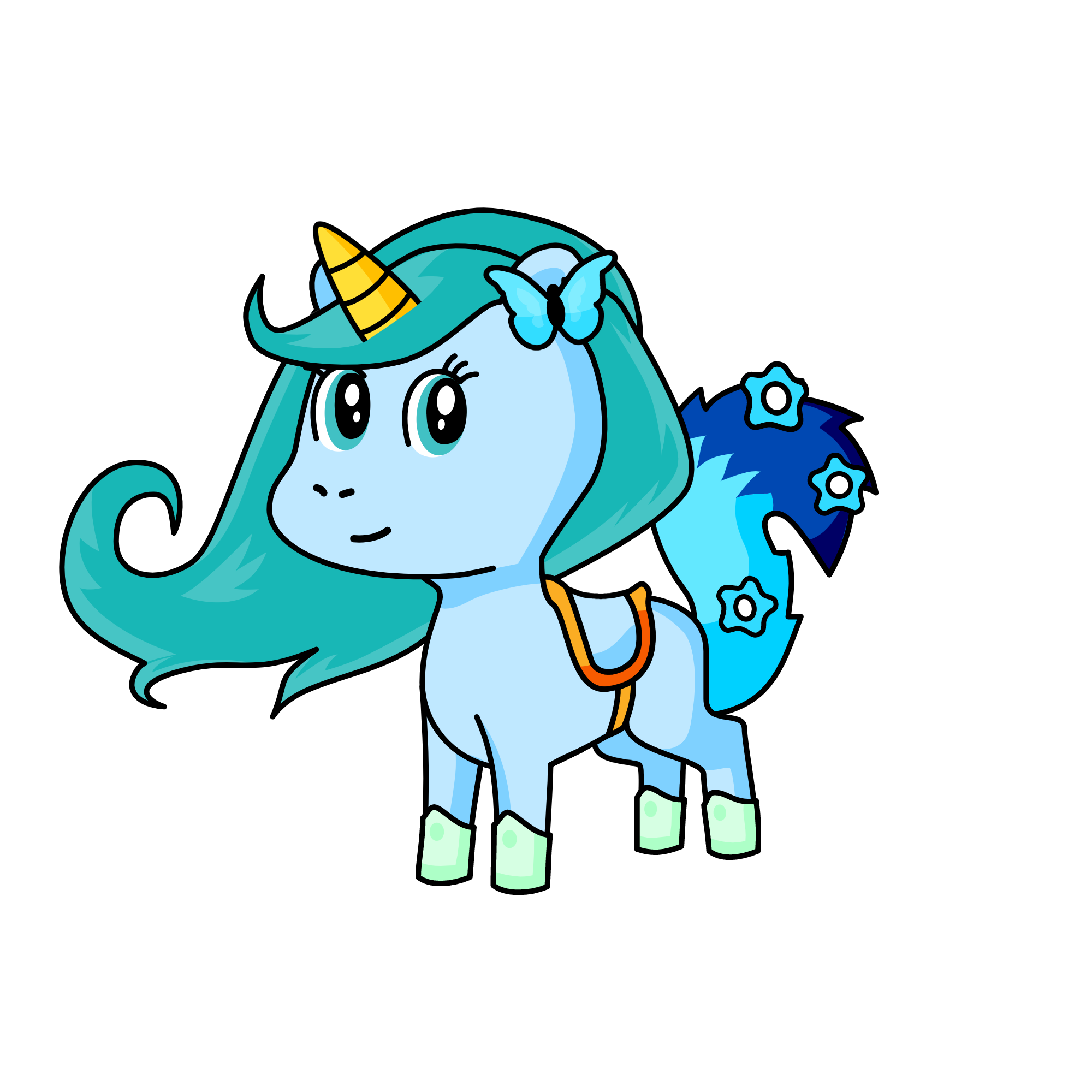 FROSTY, the unicorn
