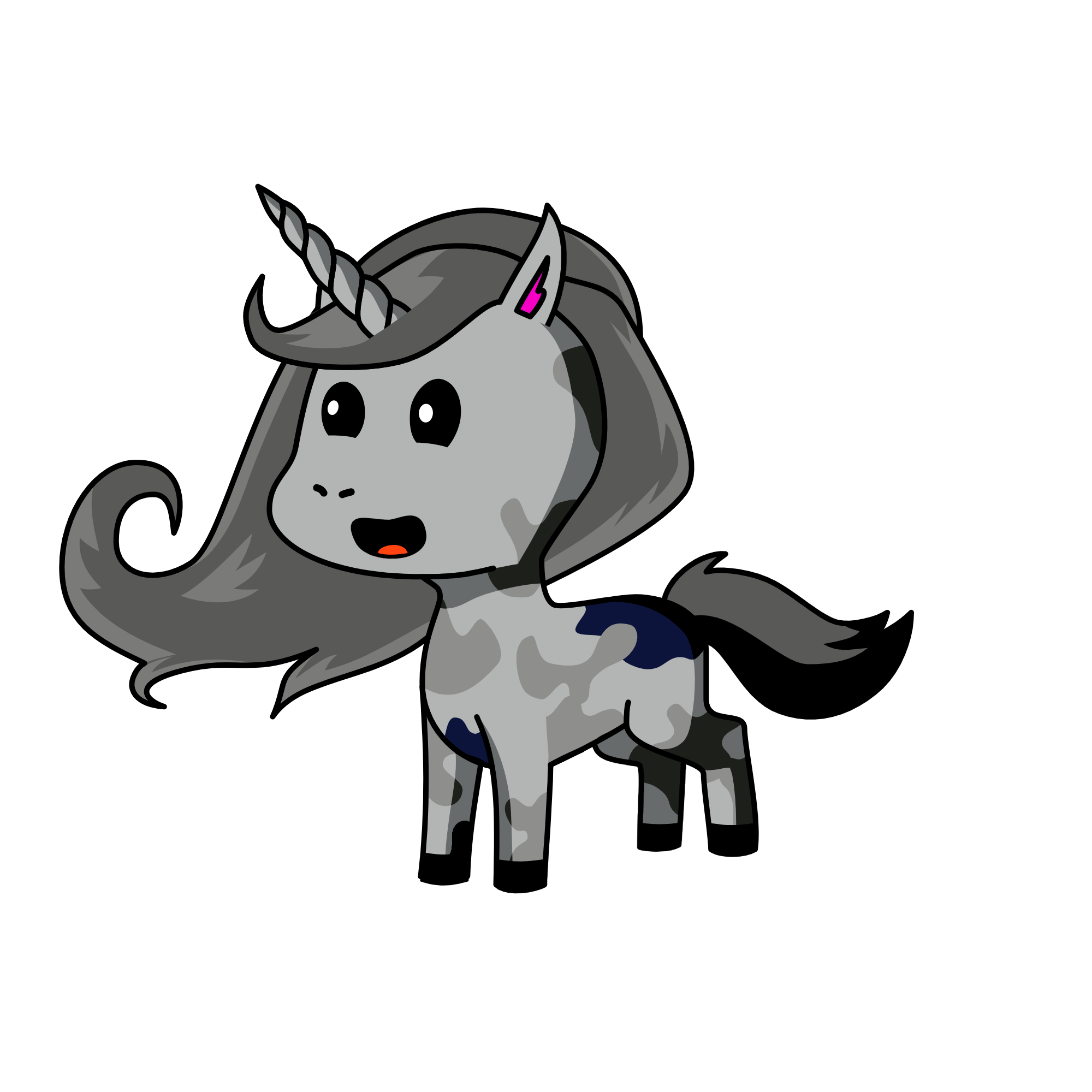 Midnight, the unicorn