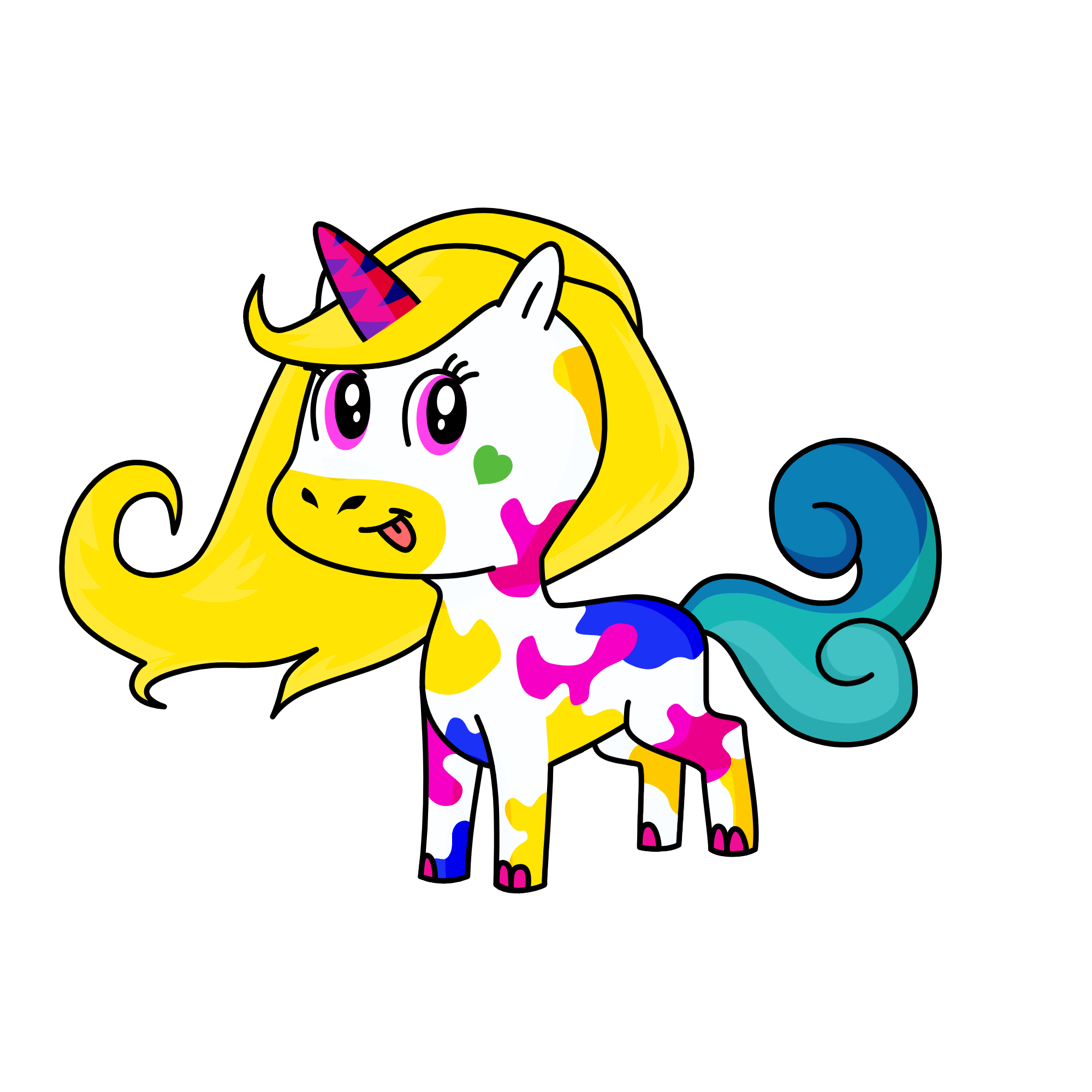 Shimer, the unicorn