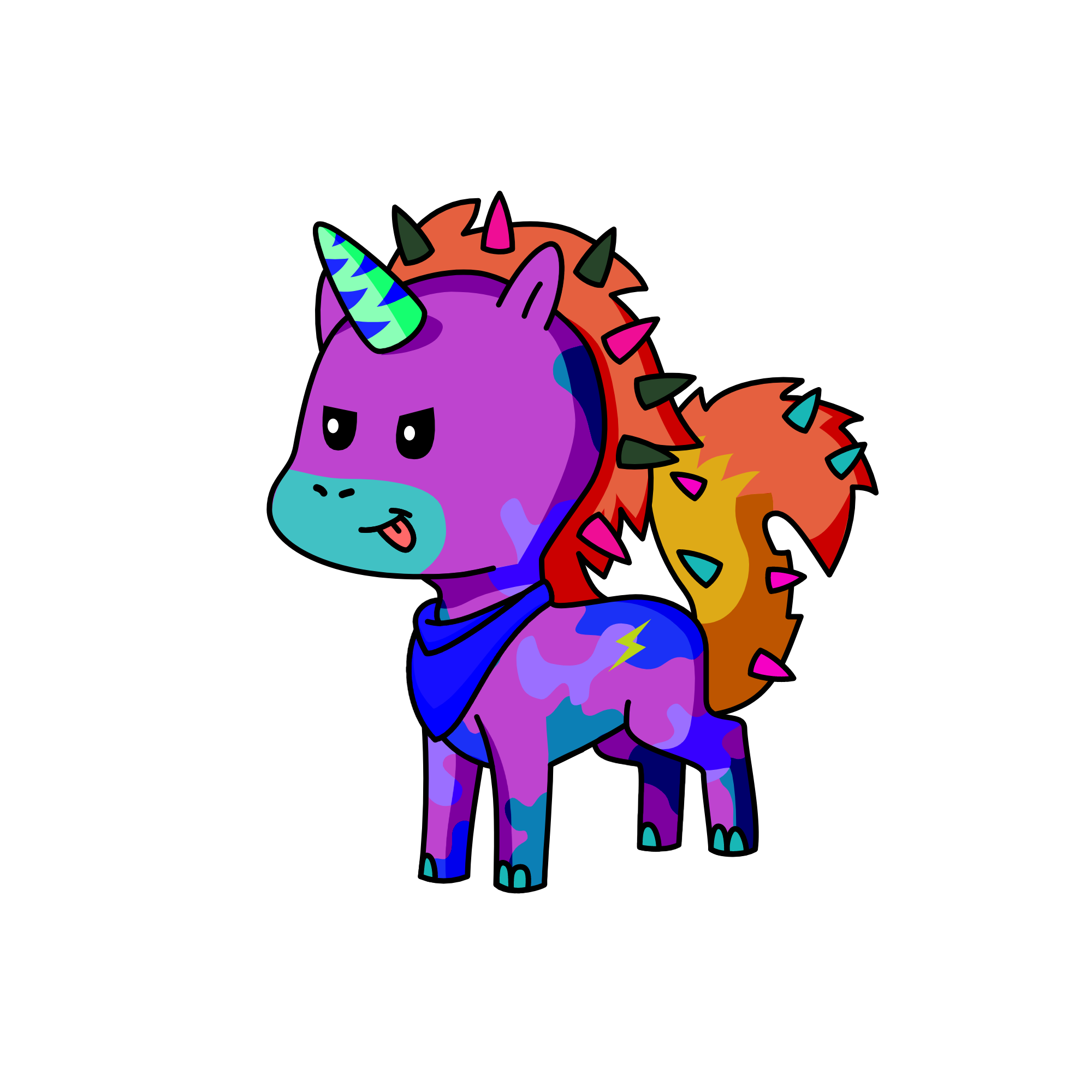 spike, the unicorn