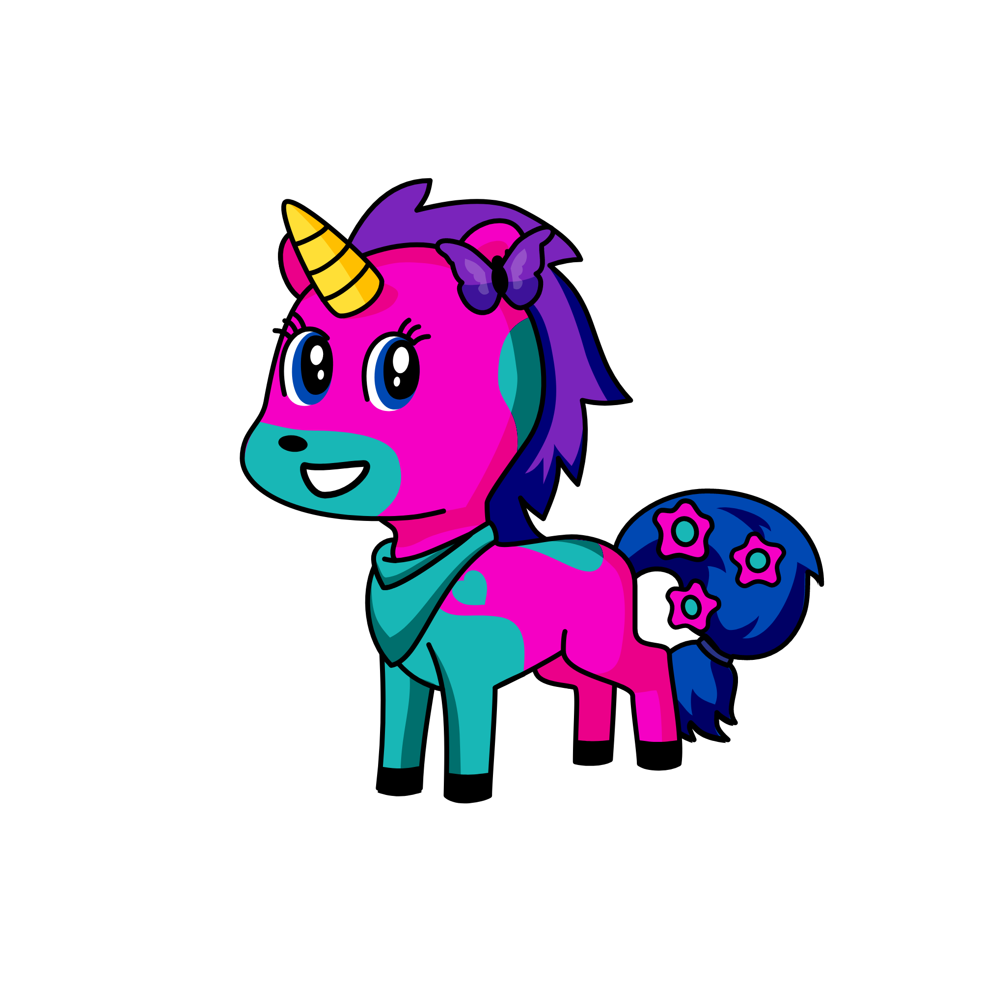 Mivi, the unicorn