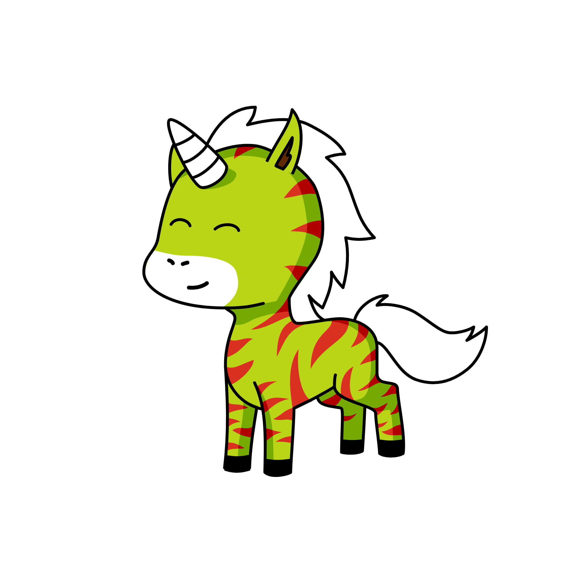 dog, the unicorn