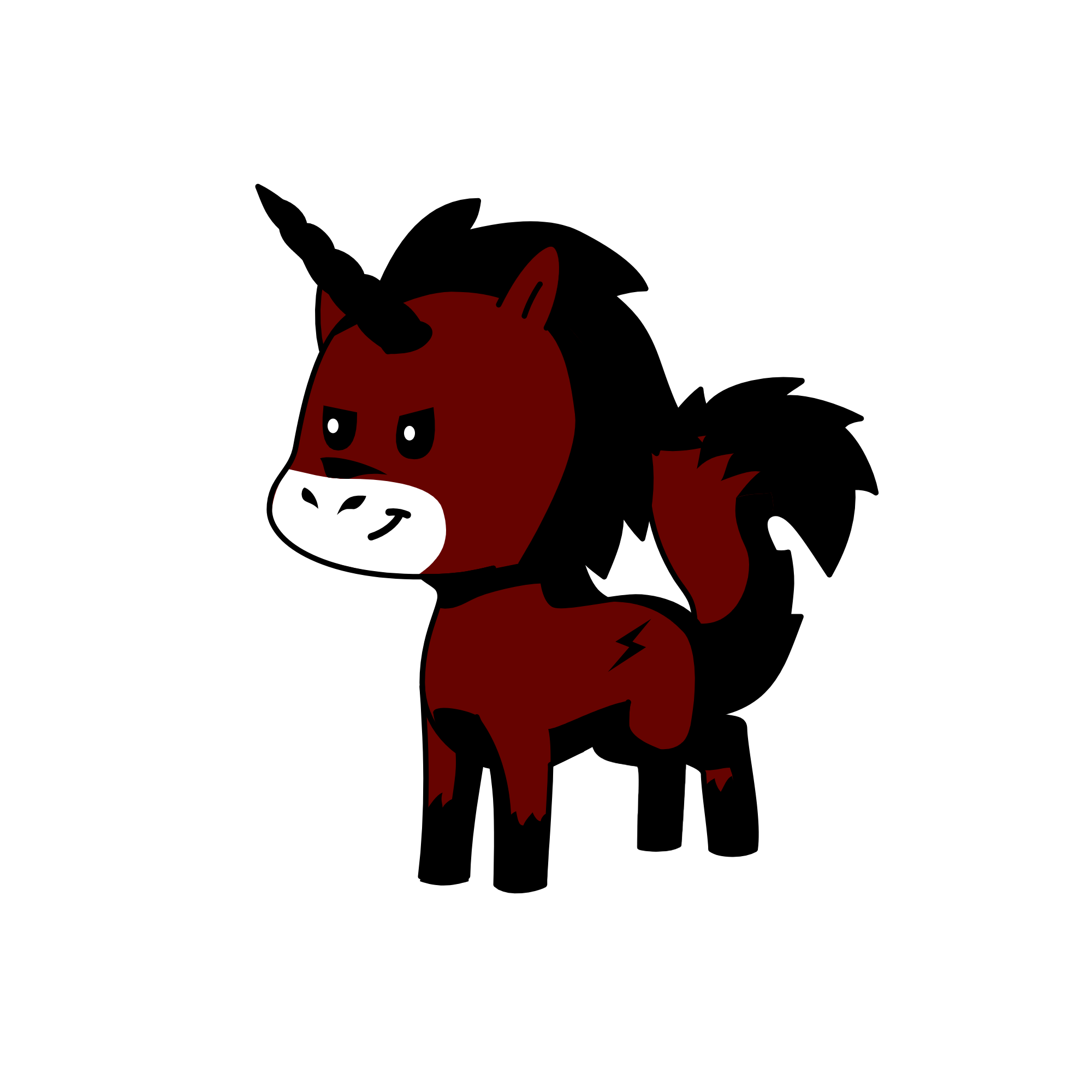 Shadow, the unicorn