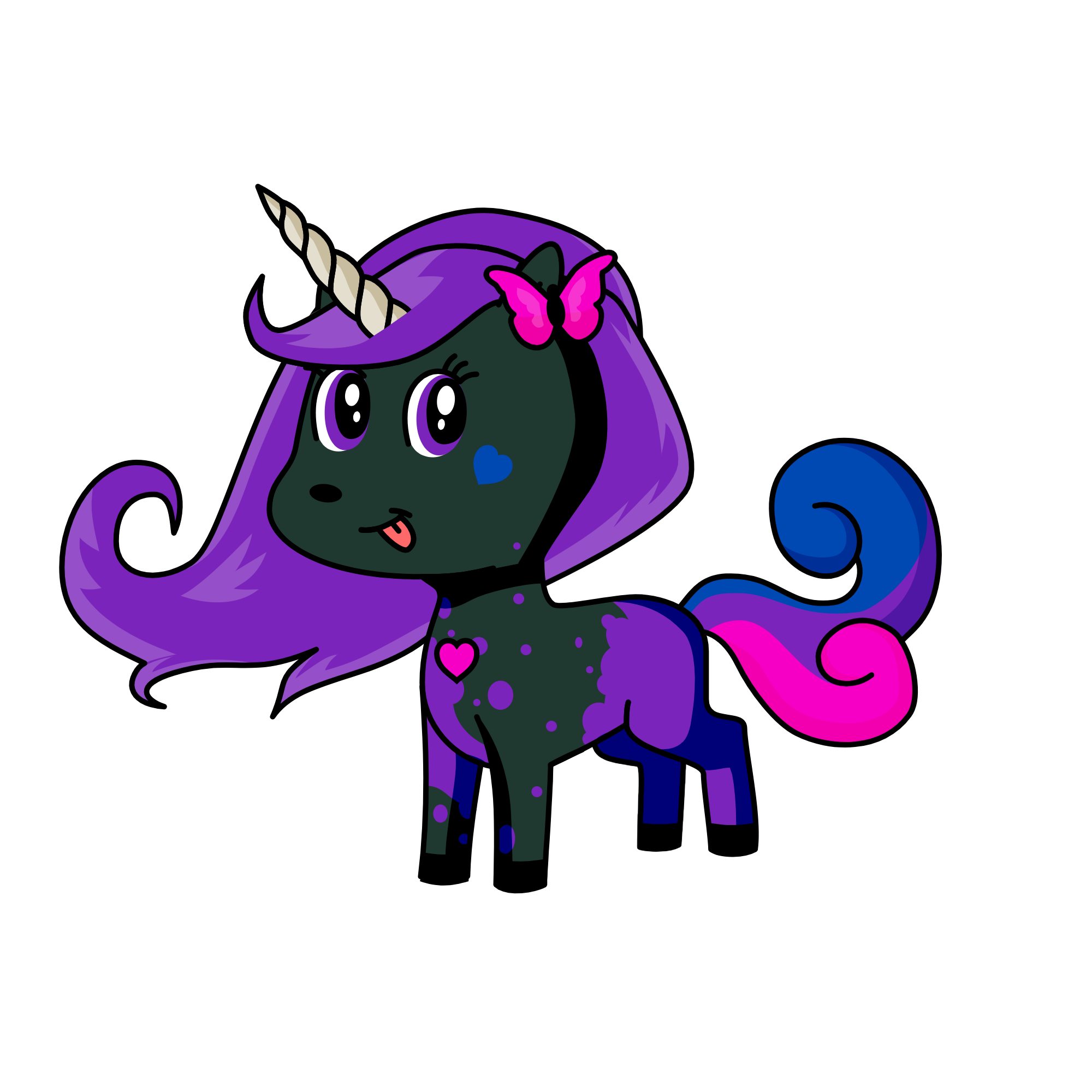 Night, the unicorn