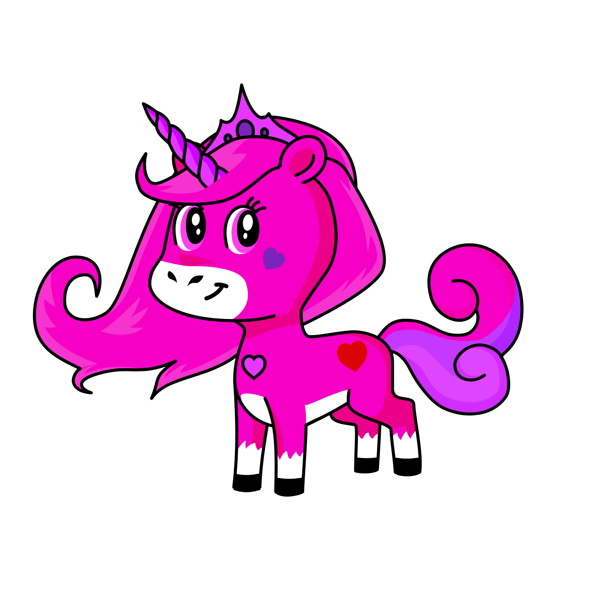 فلاترشاي, the unicorn