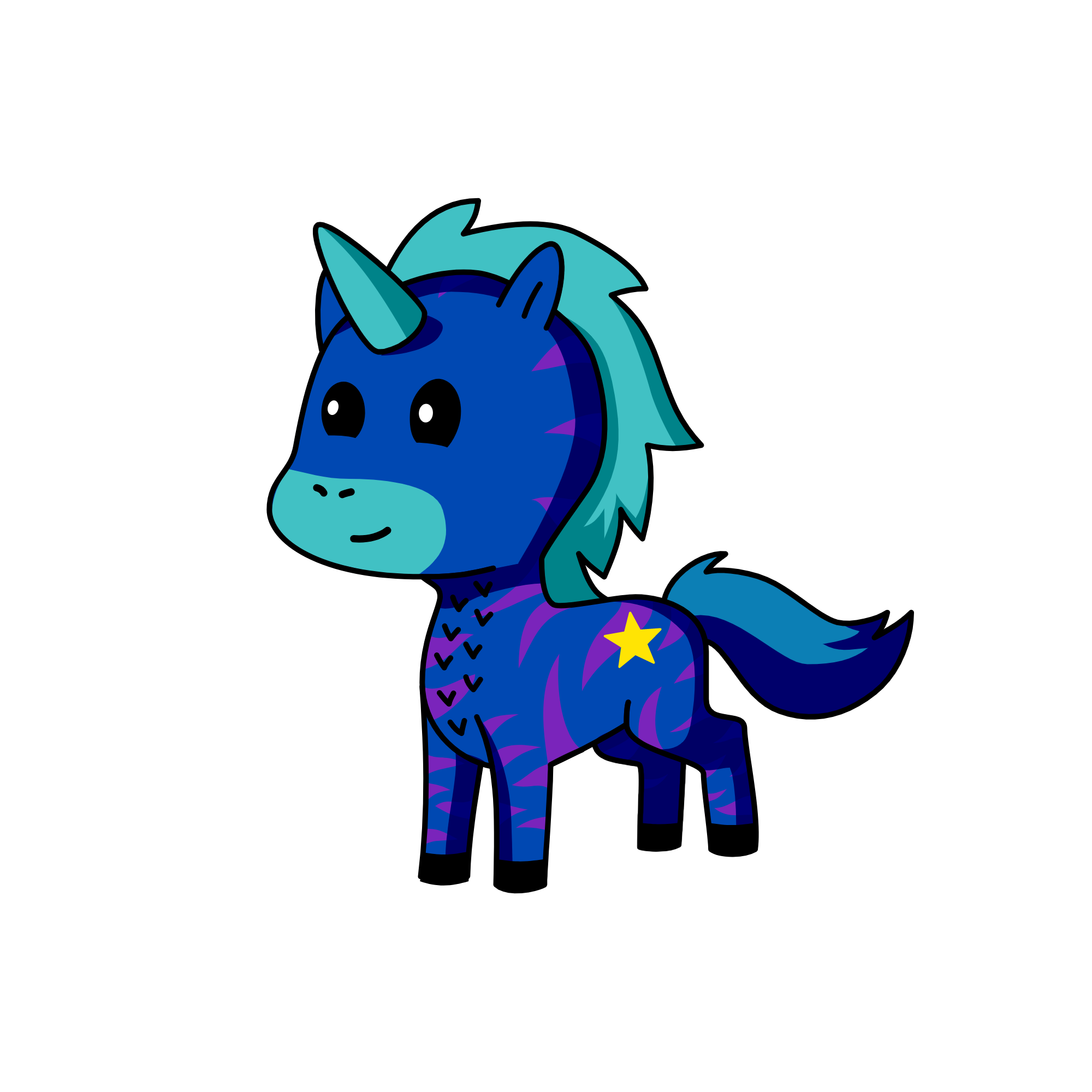 Jaden, the unicorn
