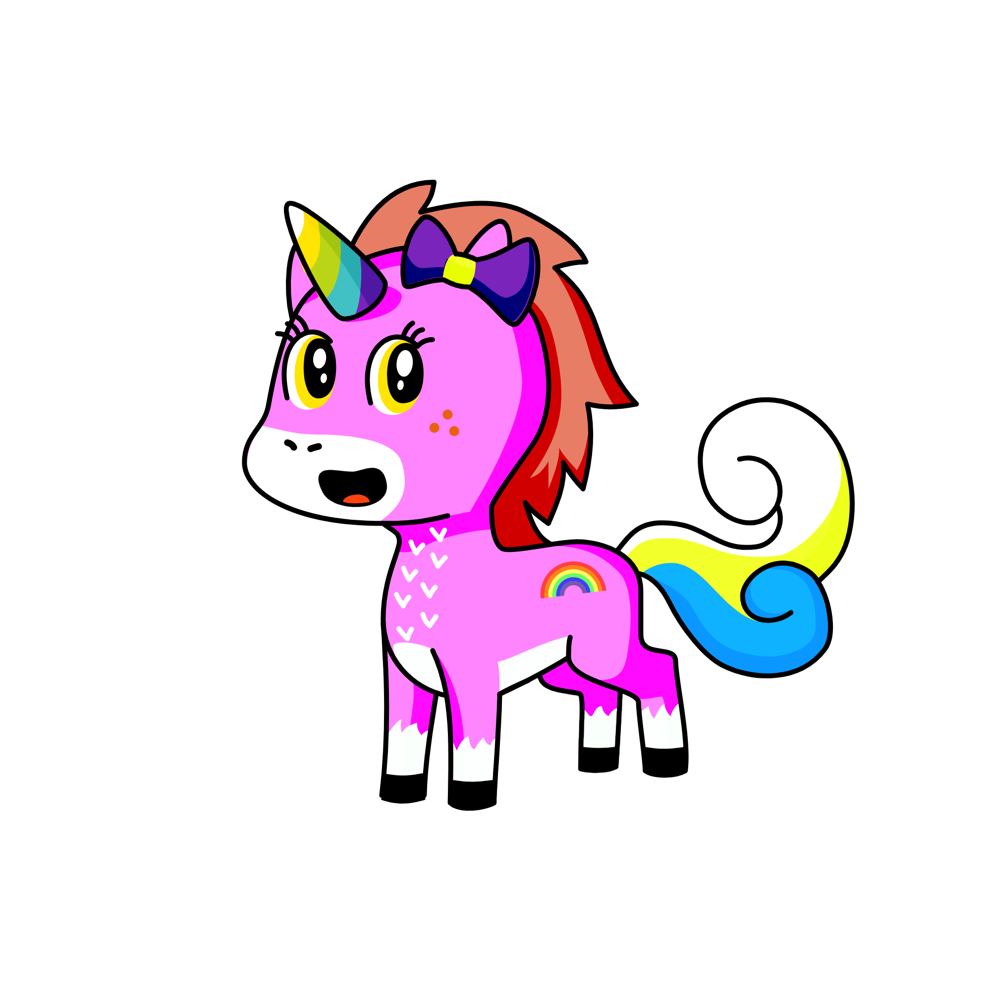 🌈Rainbow Corn🌈, the unicorn