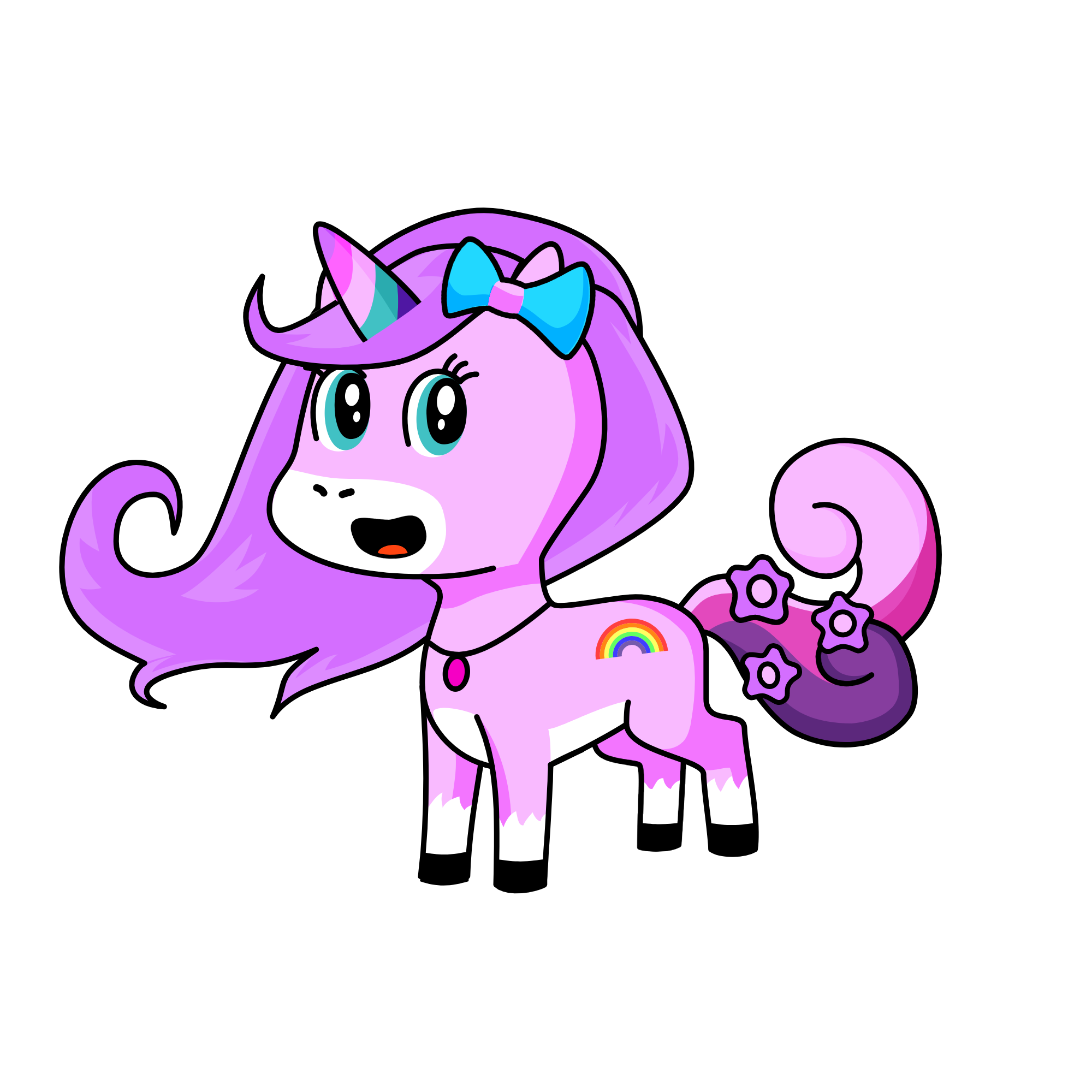 Sweetie, the unicorn