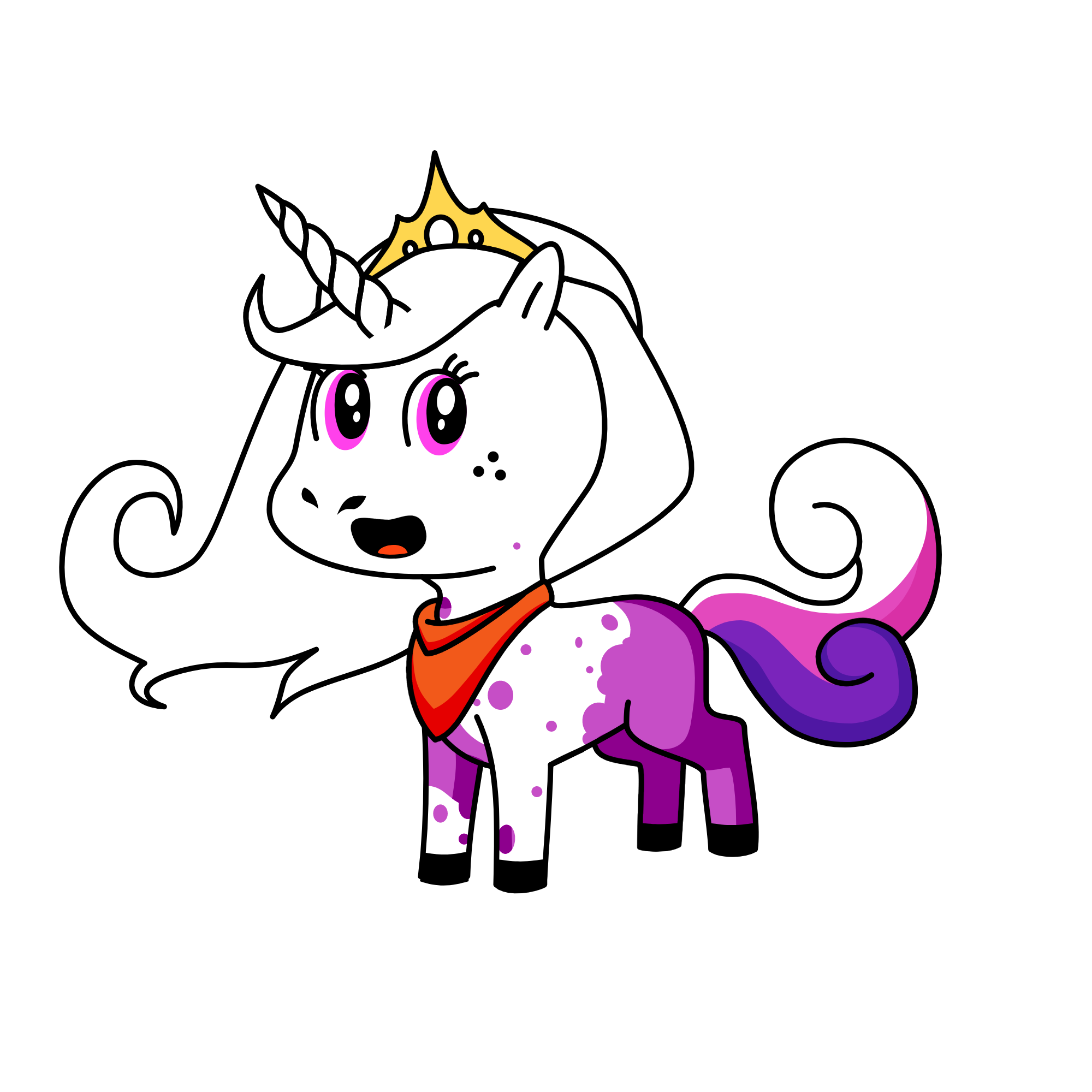funicorn, the unicorn