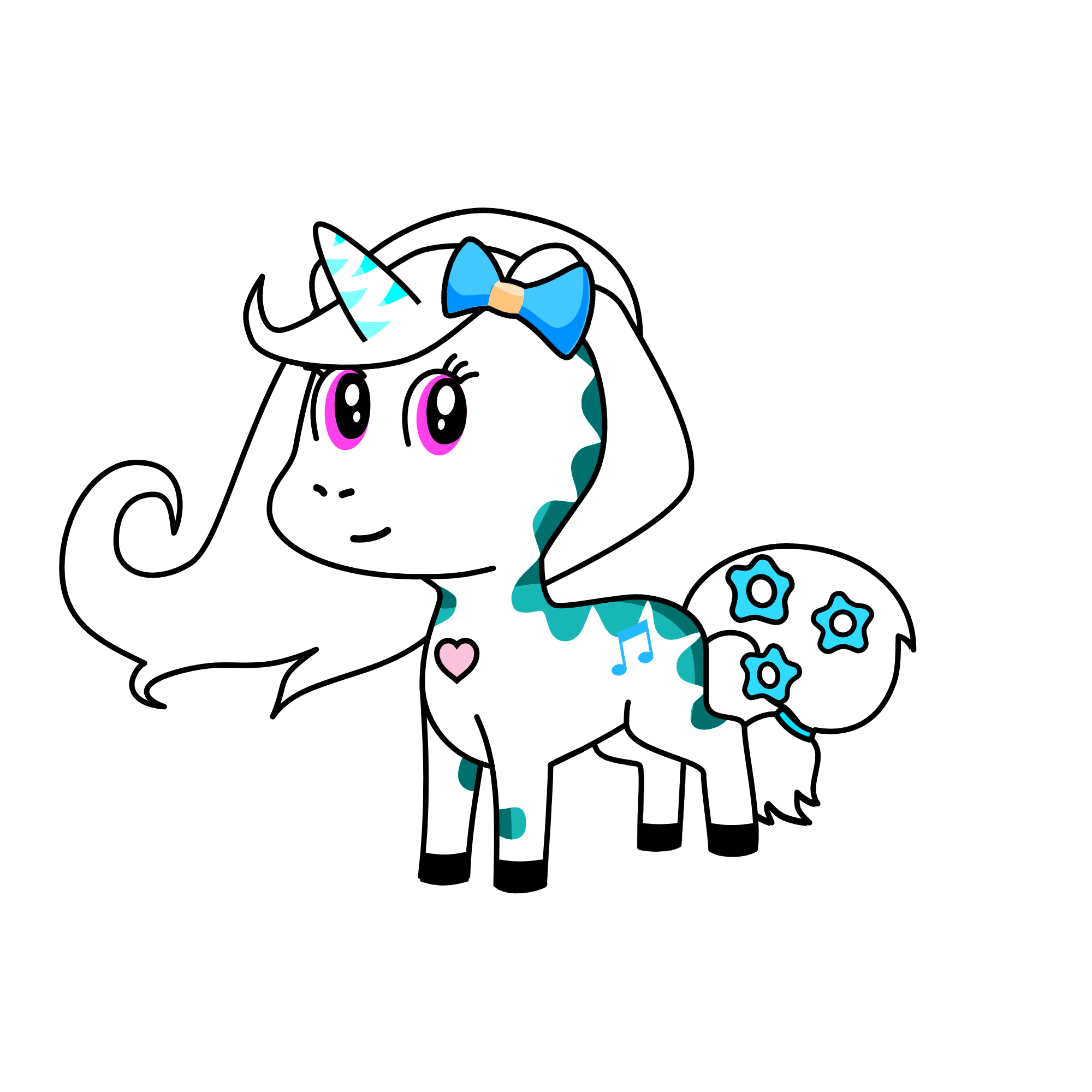 princess NASRA, the unicorn