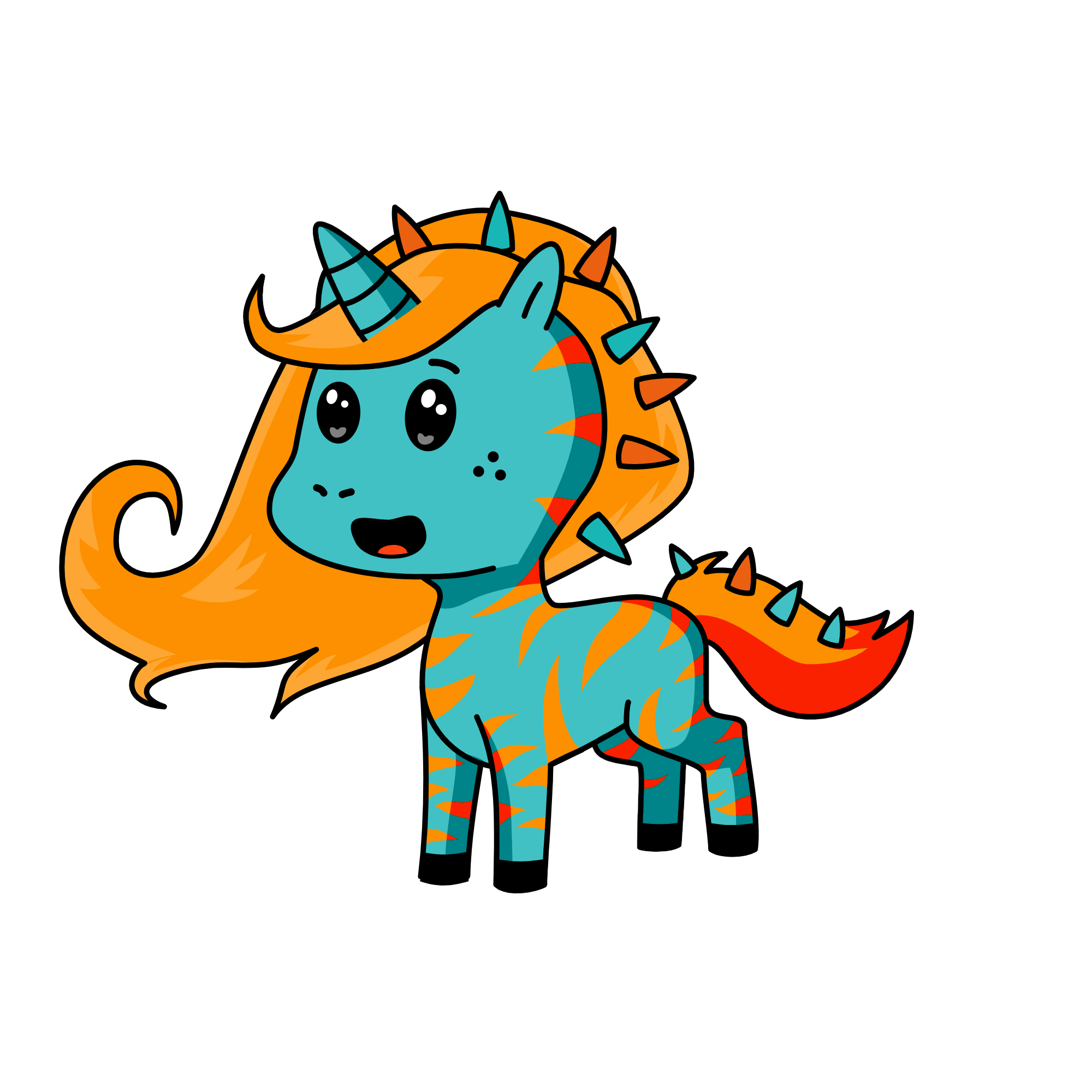 june, the unicorn