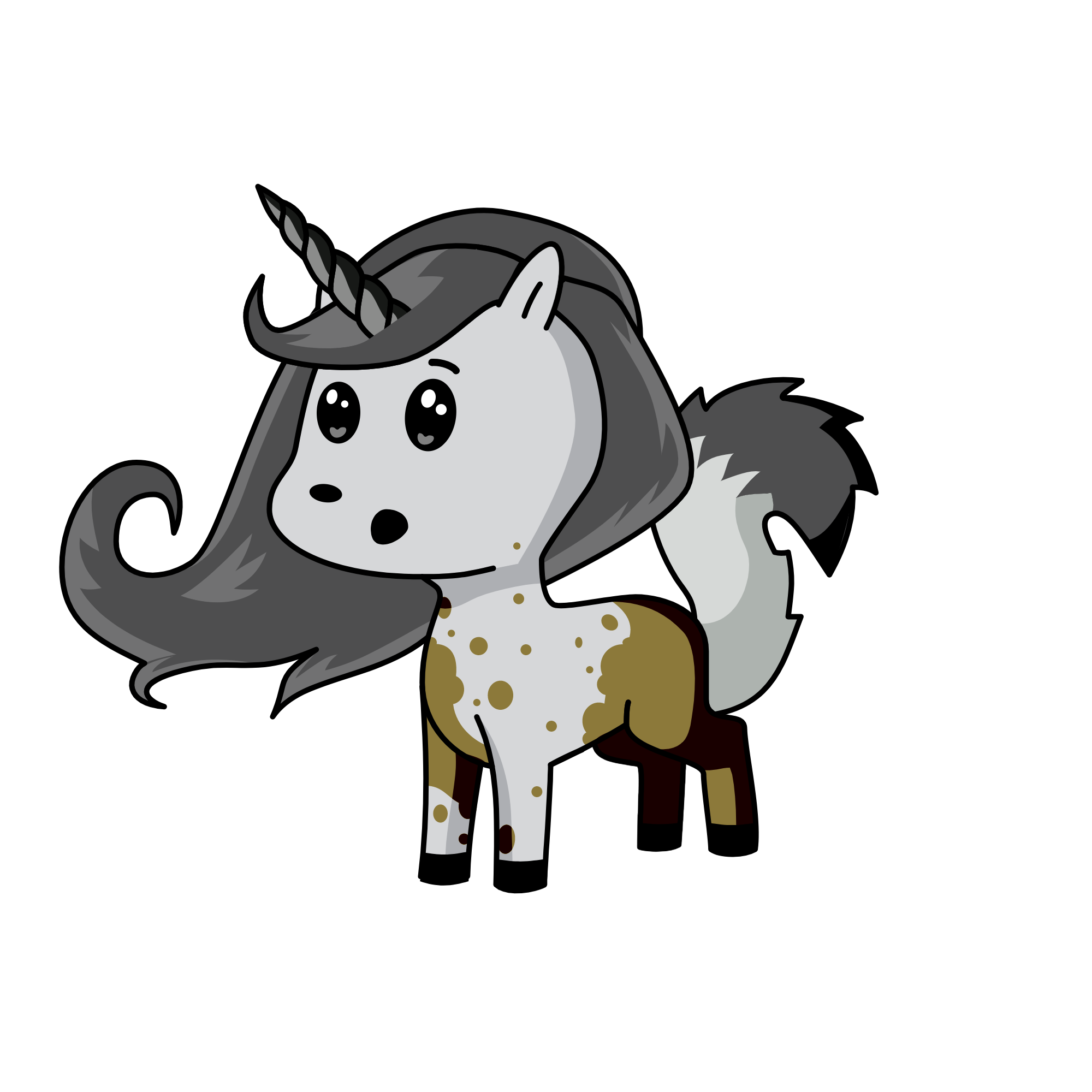 Muddy Wolf, the unicorn