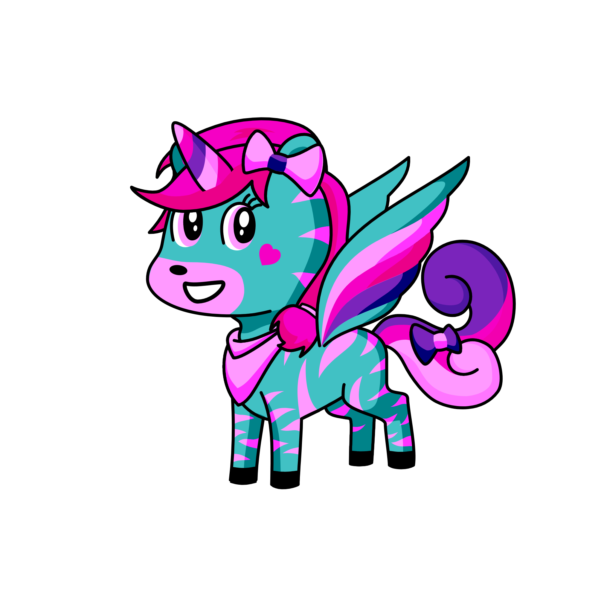Aquacorn, the unicorn