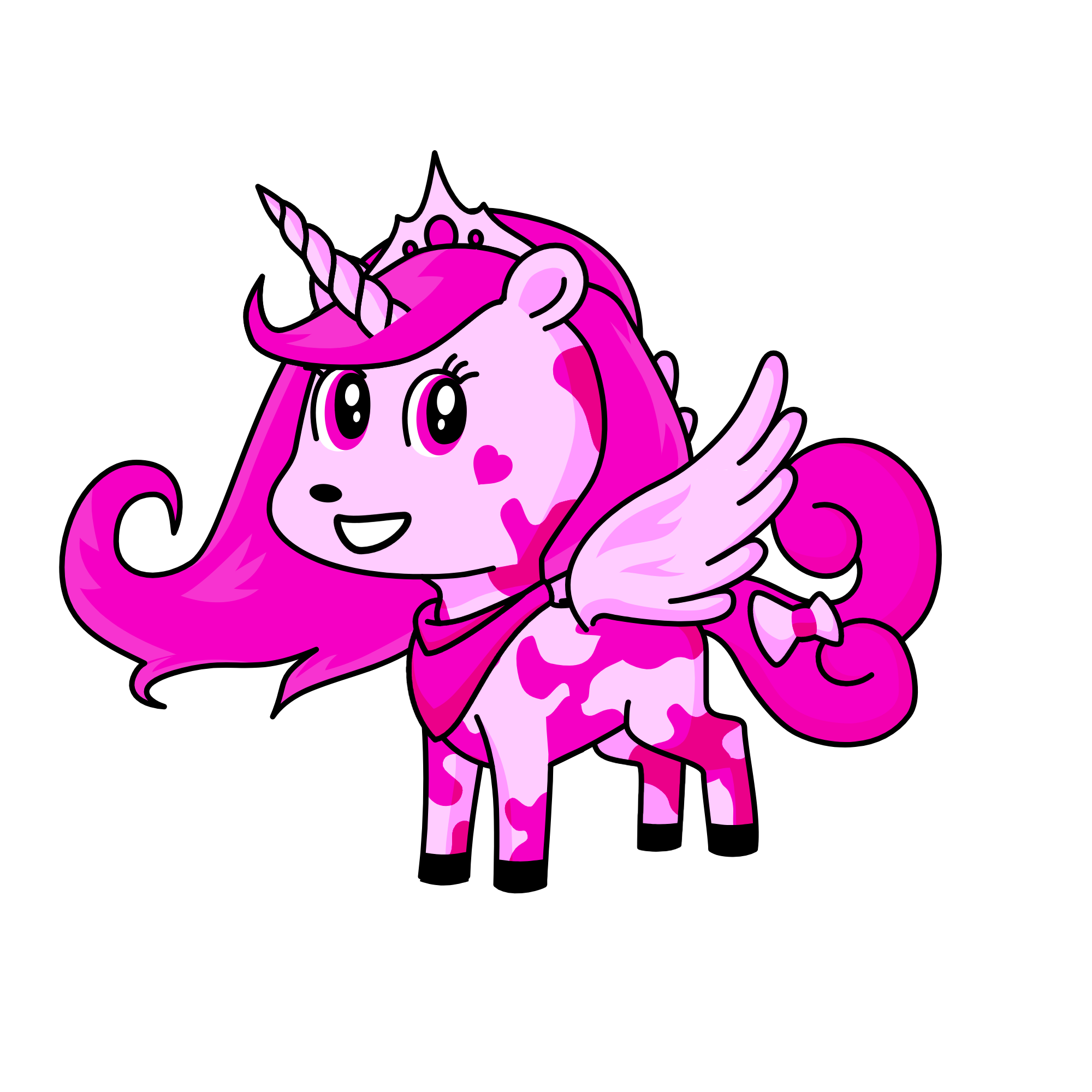 Bubblegum, the unicorn