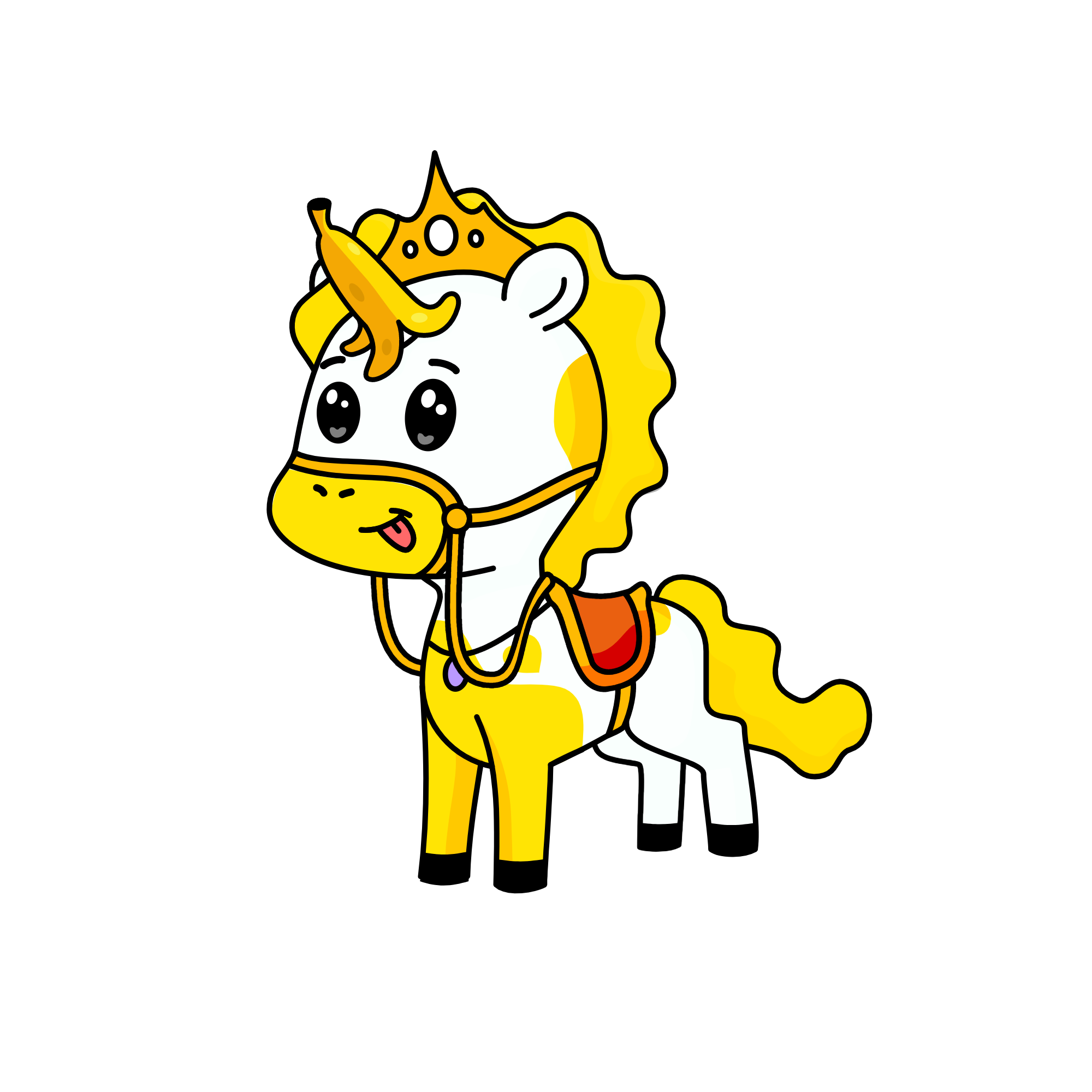 a Banana, the unicorn
