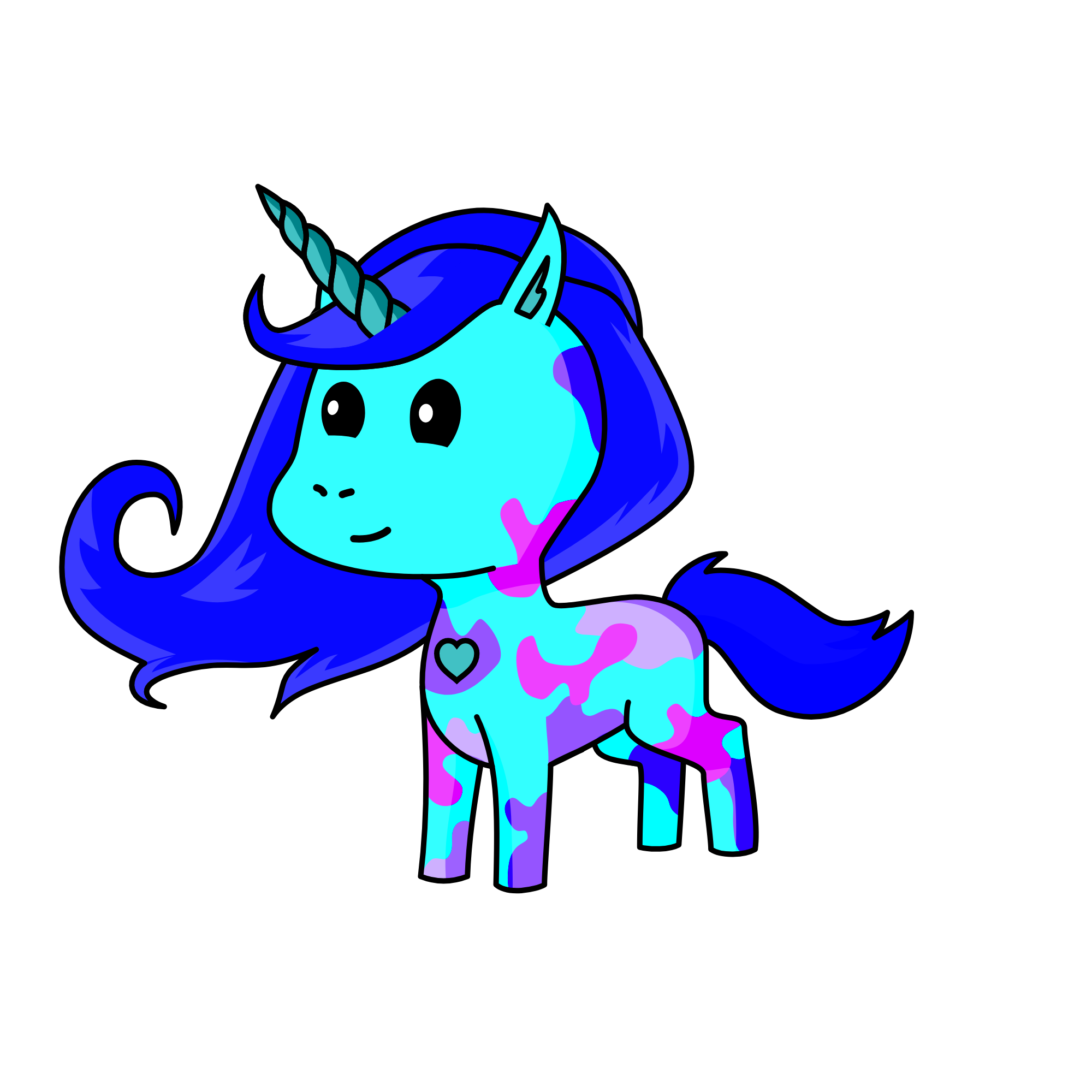 Cutie, the unicorn