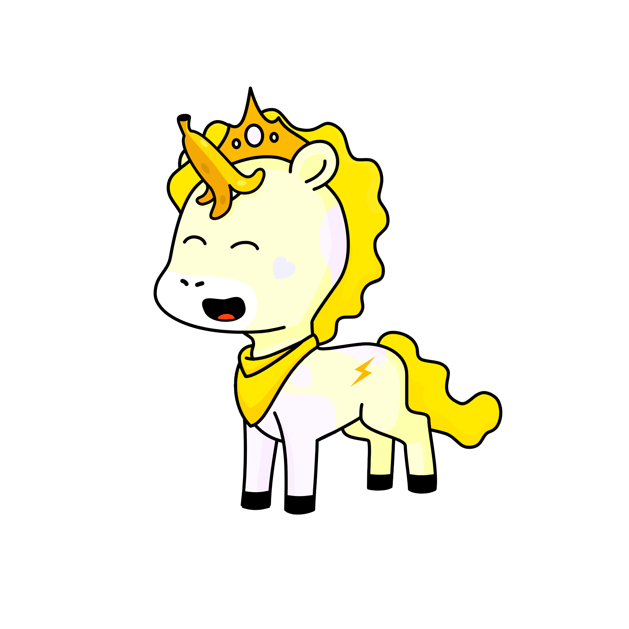 Imma Banana, the unicorn