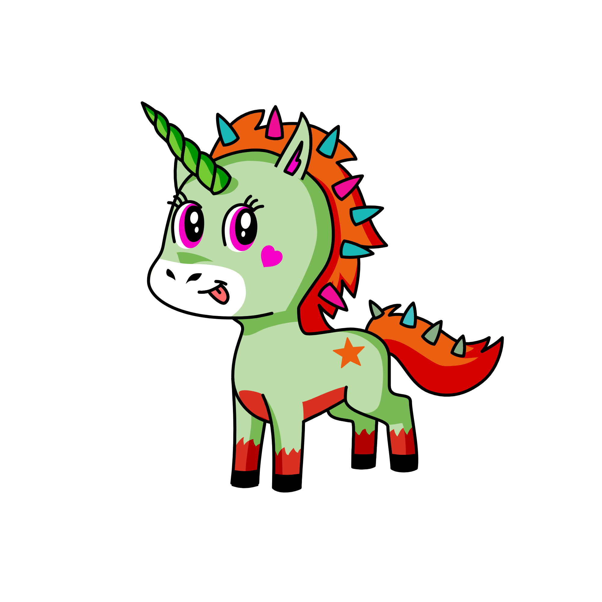 enhörning, the unicorn
