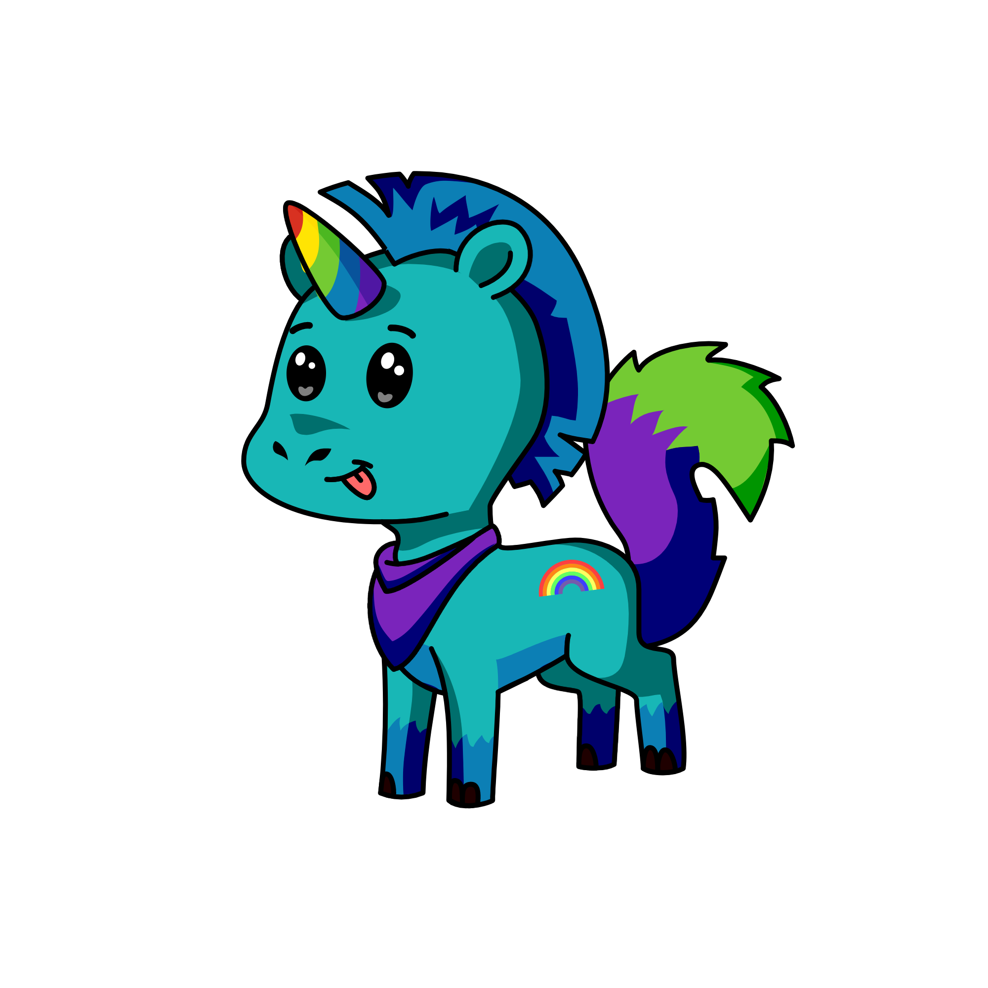Burpy, the unicorn