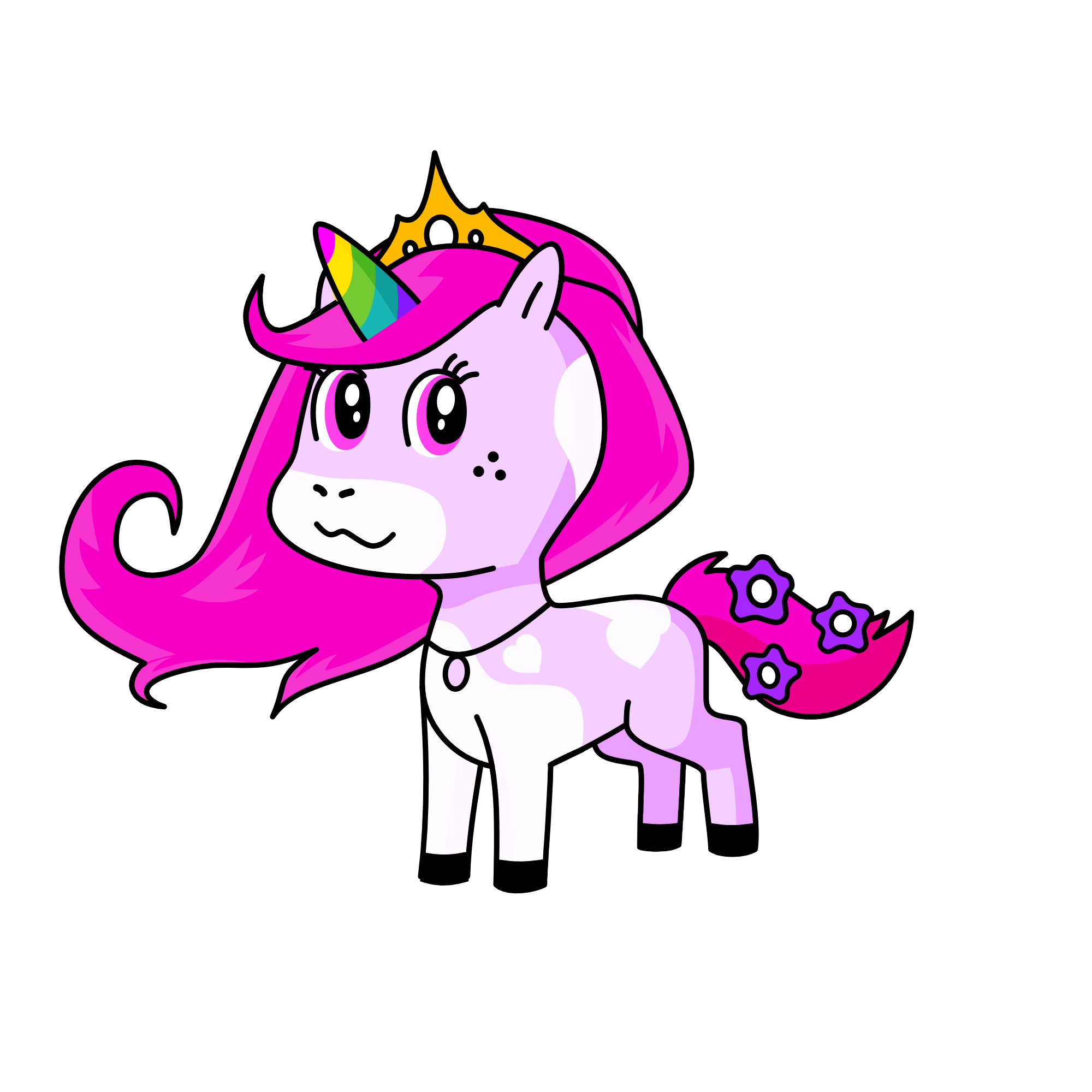 I am ruler of all Unicorns, My name is Lexie, I lloovveee the color pink! :3, the unicorn
