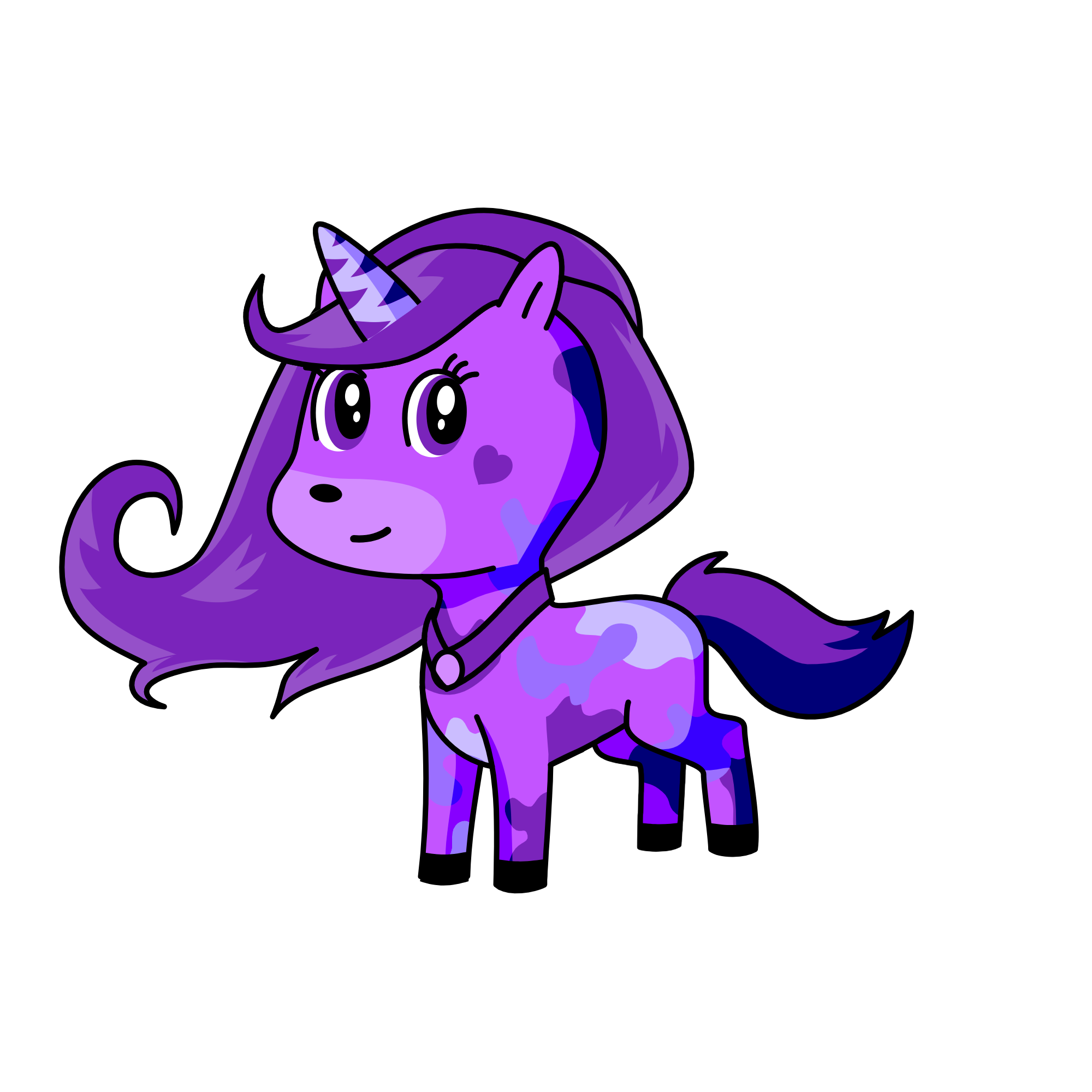 Lilac, the unicorn