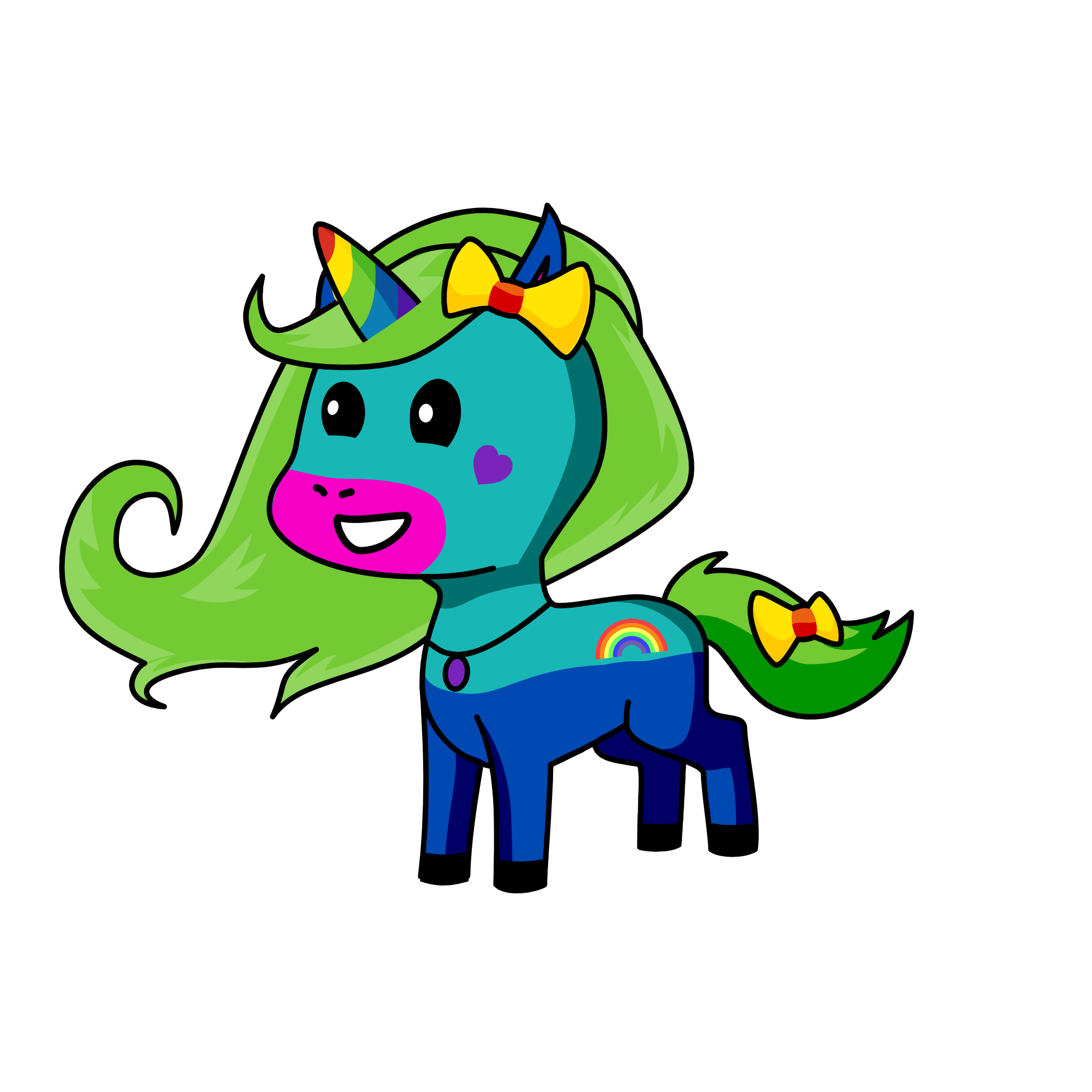 Flora, the unicorn