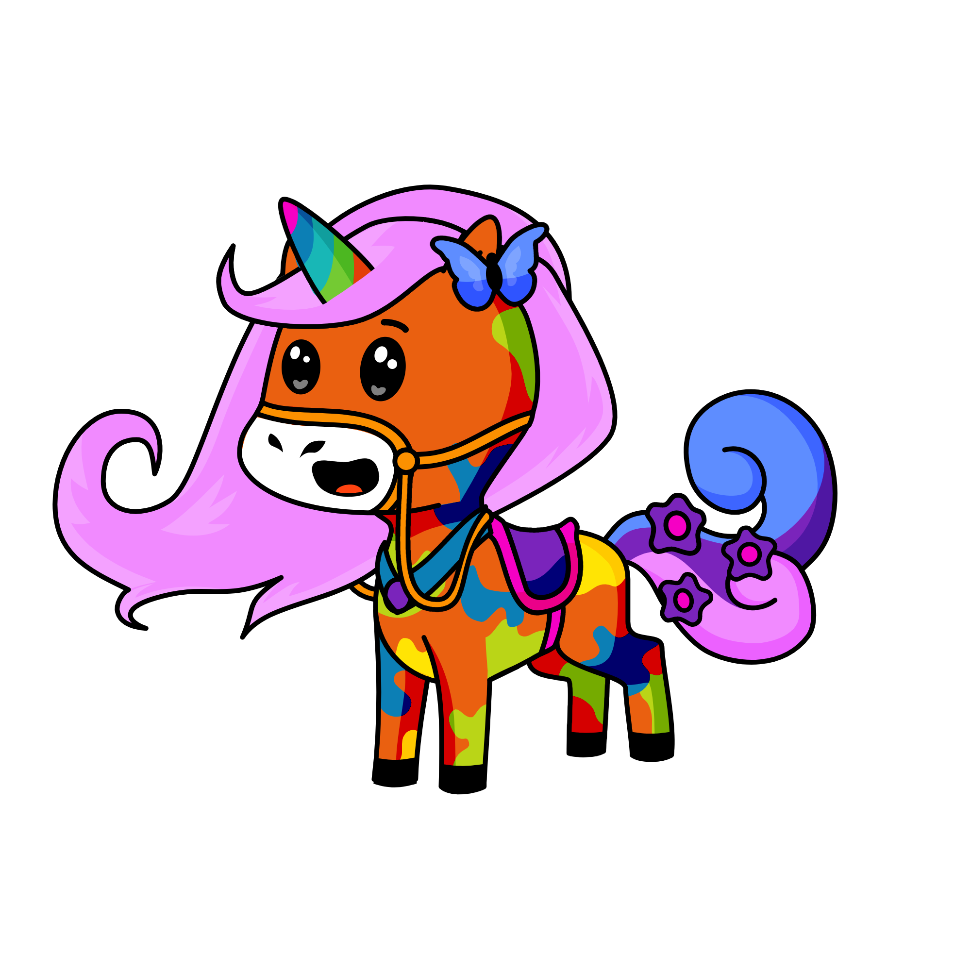The Unicorn Say Have a Good Day, the unicorn