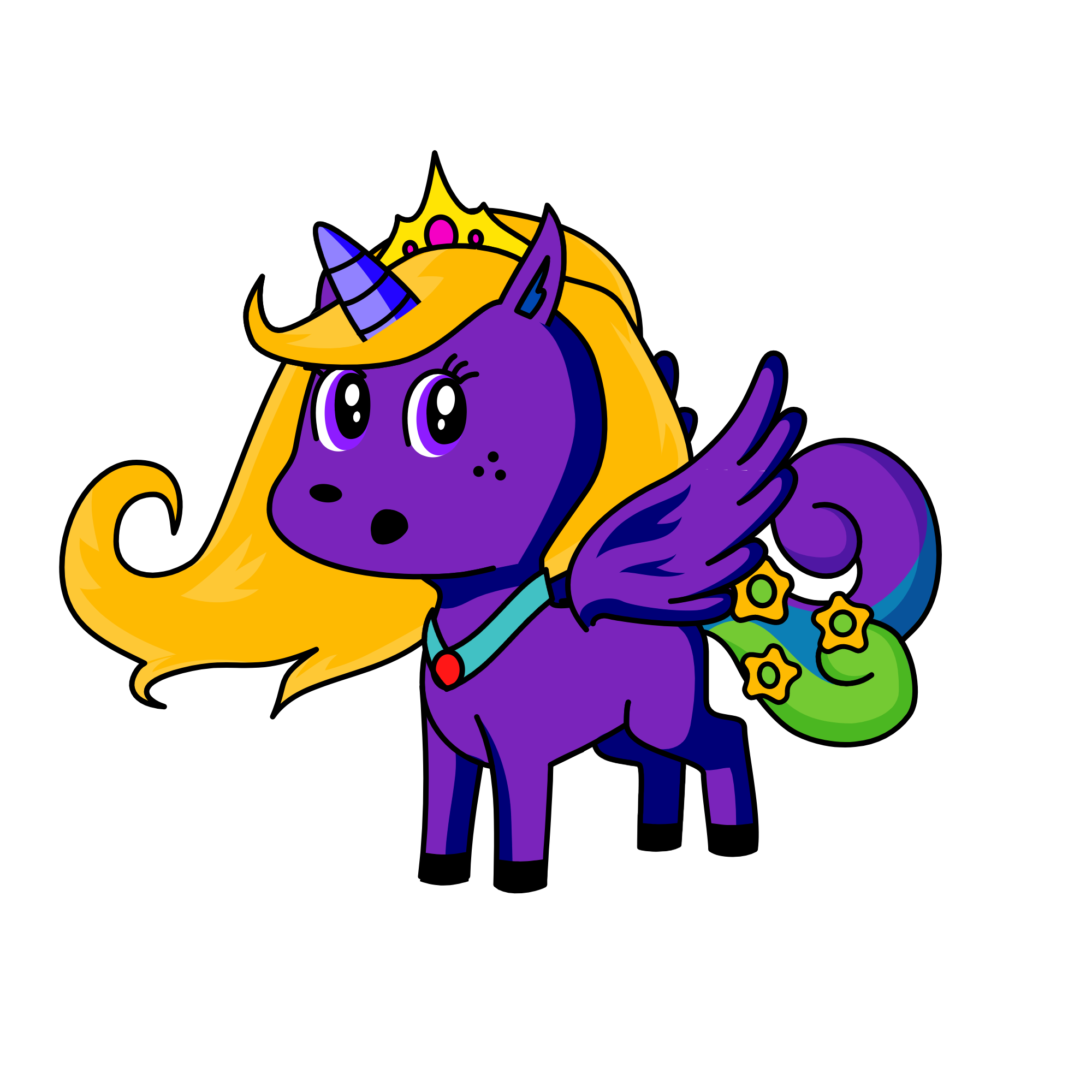 Twilight Sparkle, the unicorn