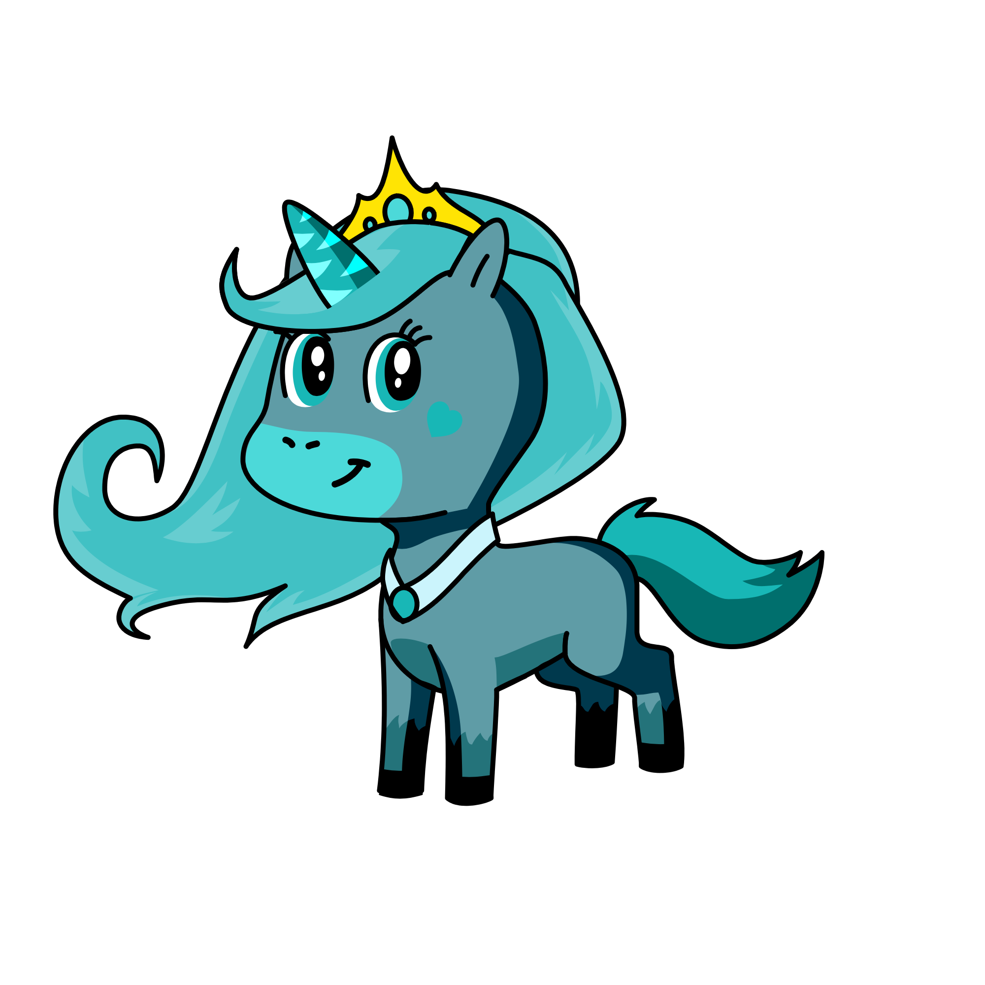 Jasmine, the unicorn